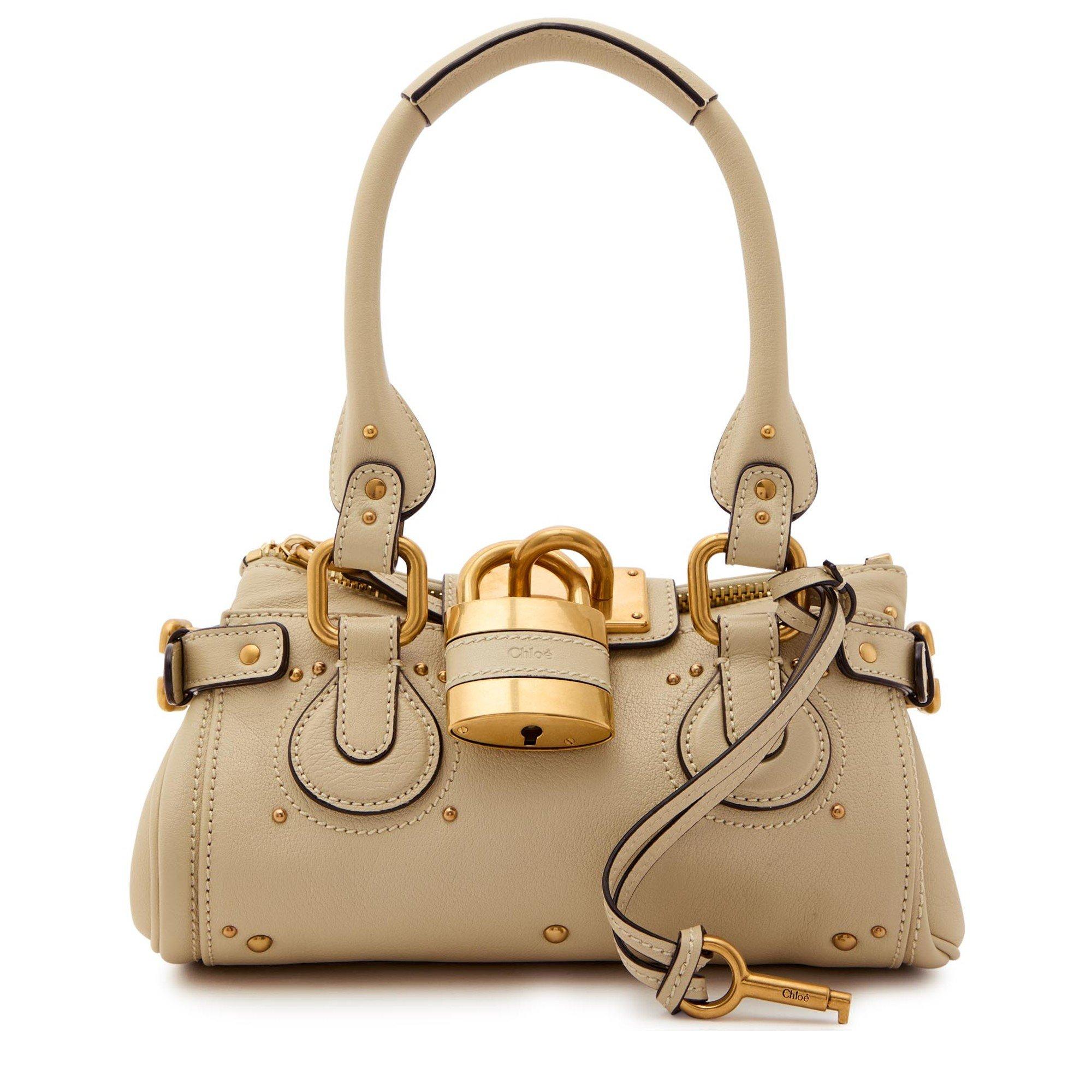 CREAM - Chloe - Paddington Grain Small Bag - 1