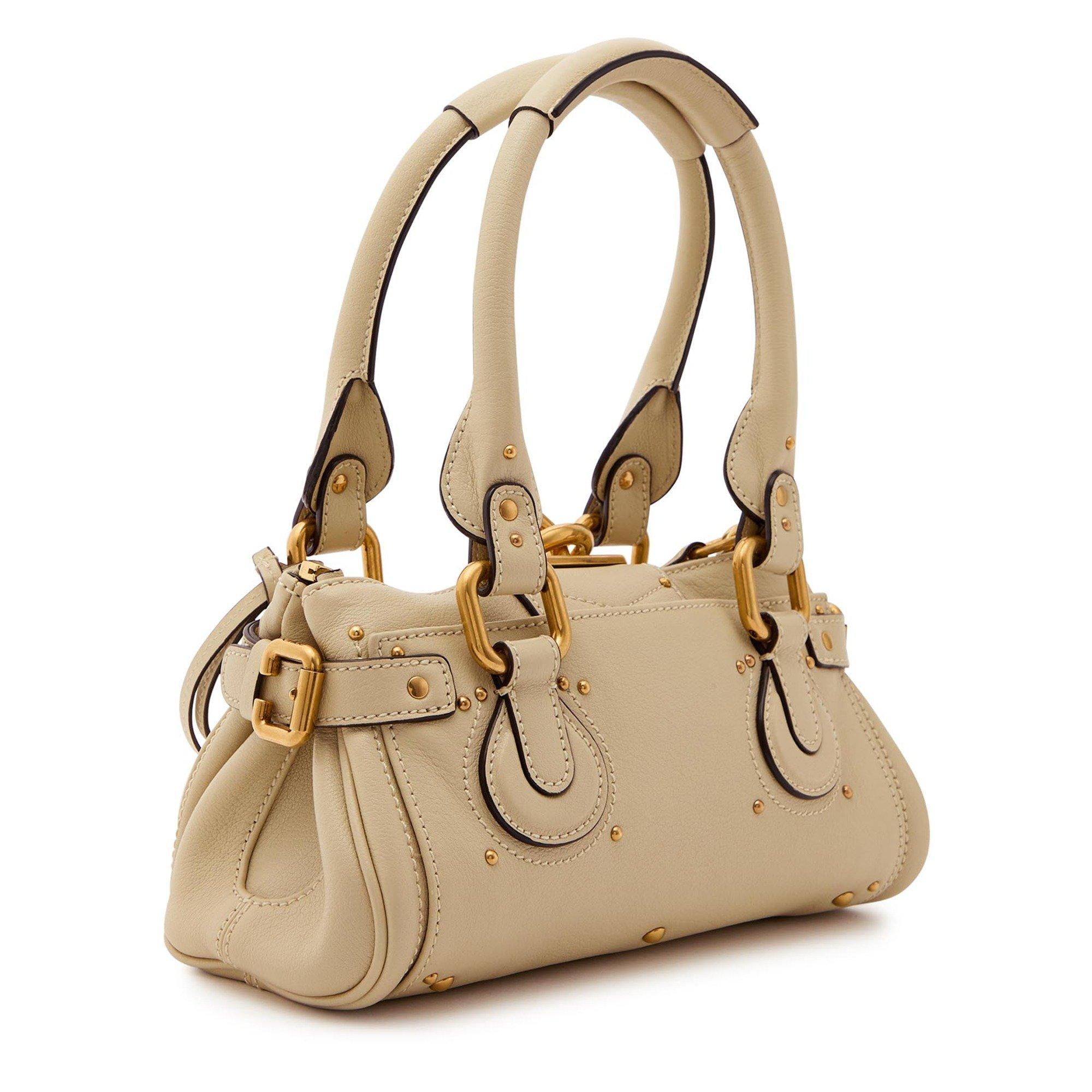 CREAM - Chloe - Paddington Grain Small Bag - 2