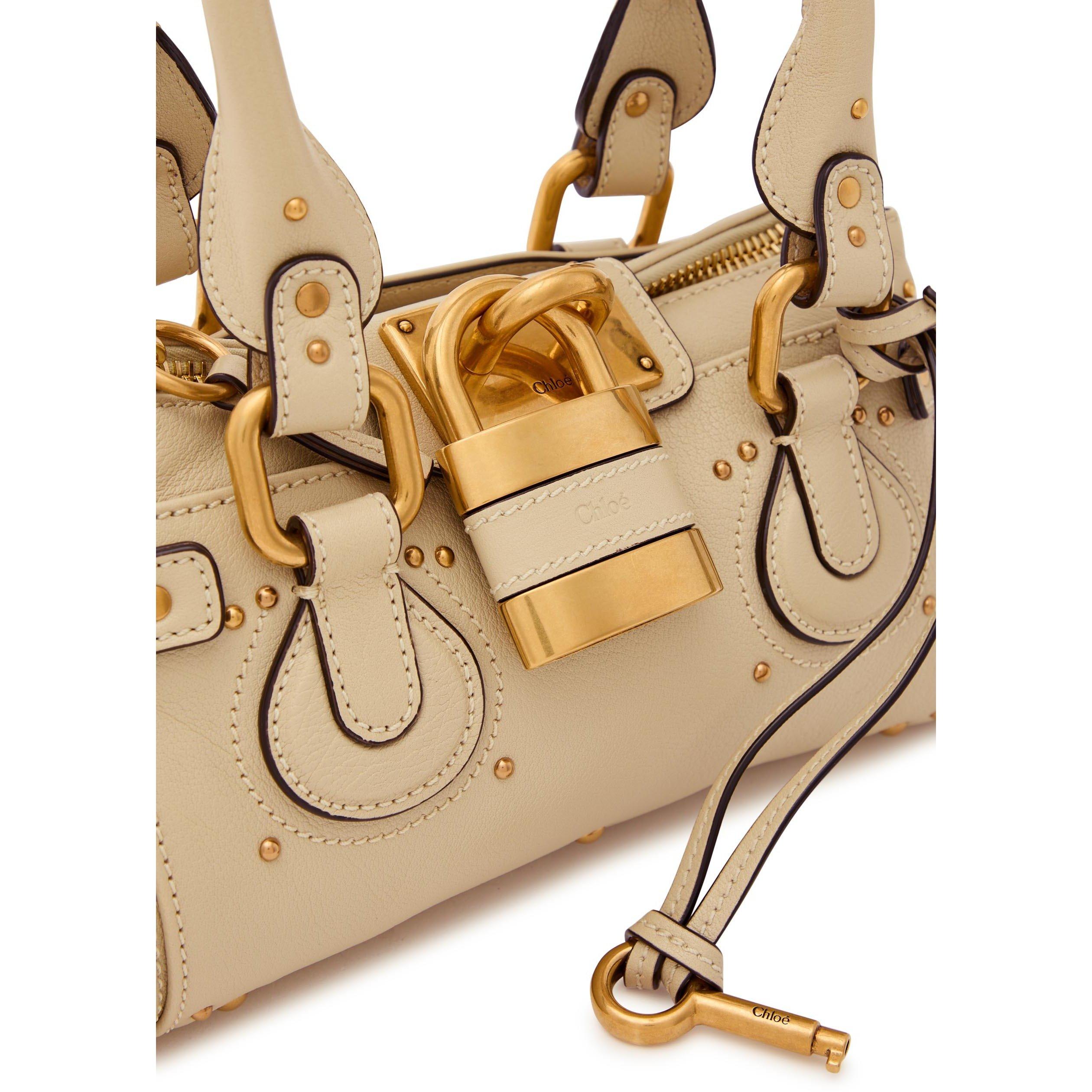 CREAM - Chloe - Paddington Grain Small Bag - 4