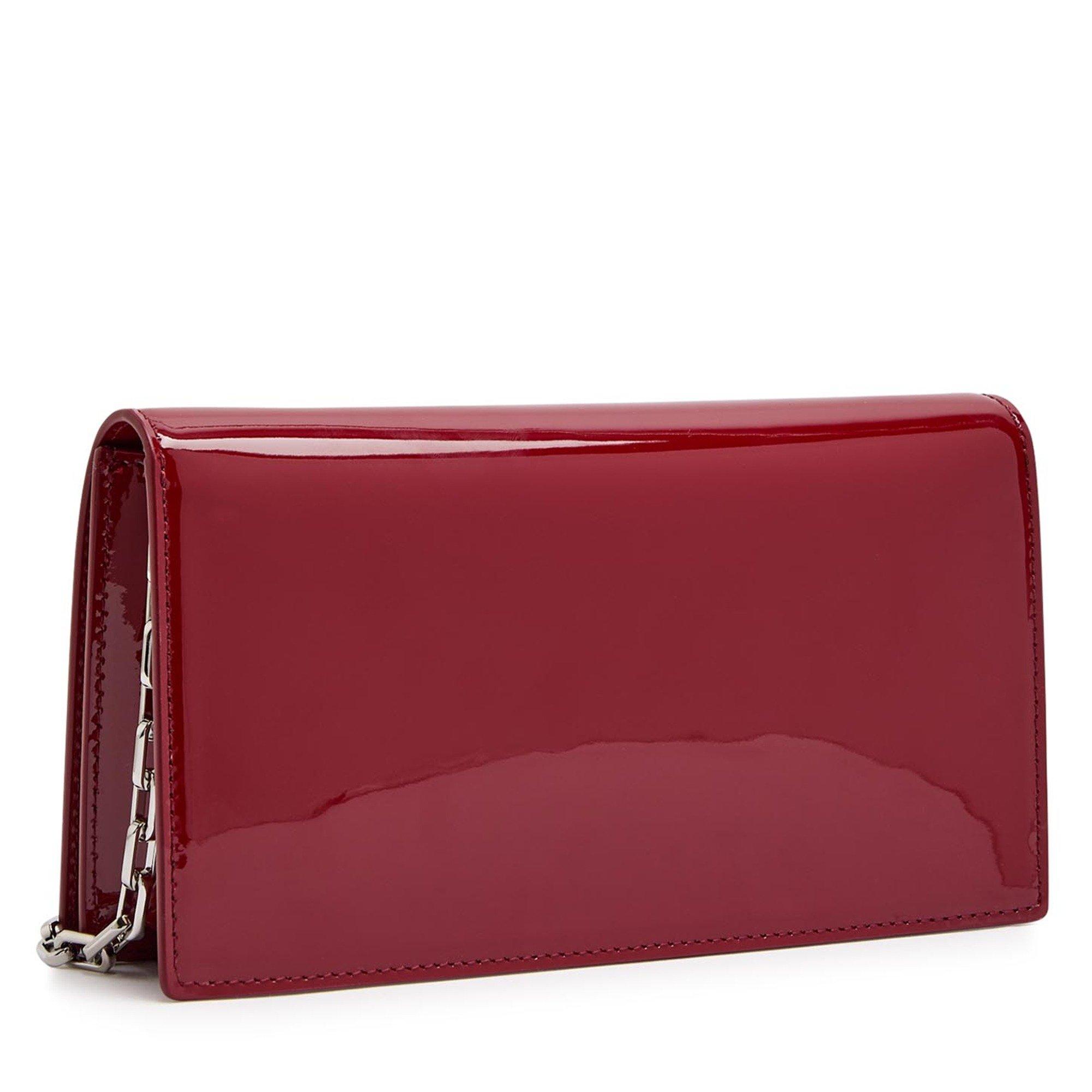 BURGUNDY - Christian Louboutin - SABRINA POUCH SMALL NEOPRENE S - 2