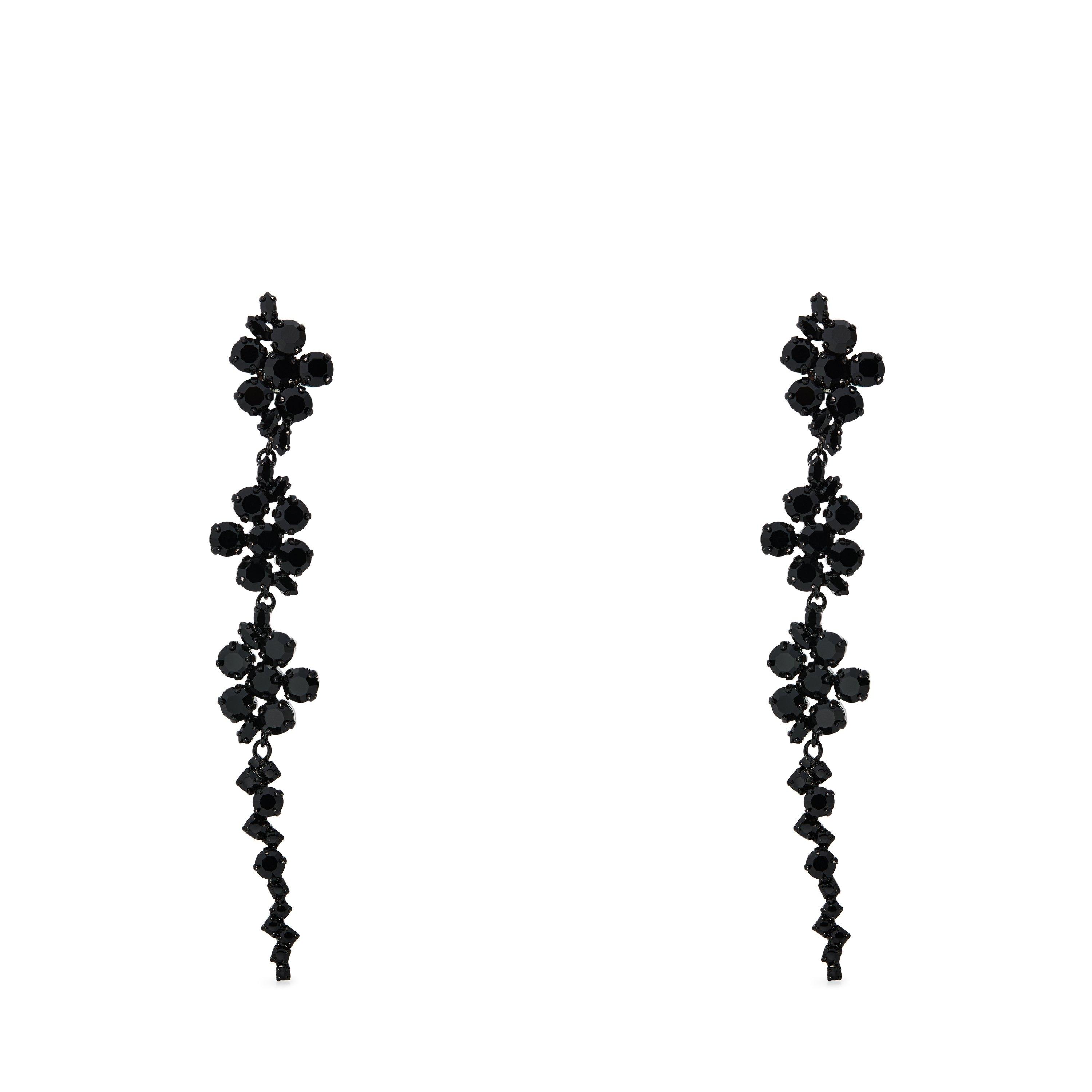 BLACK - Simone Rocha - FLORAL DRIP EARRINGS - 1