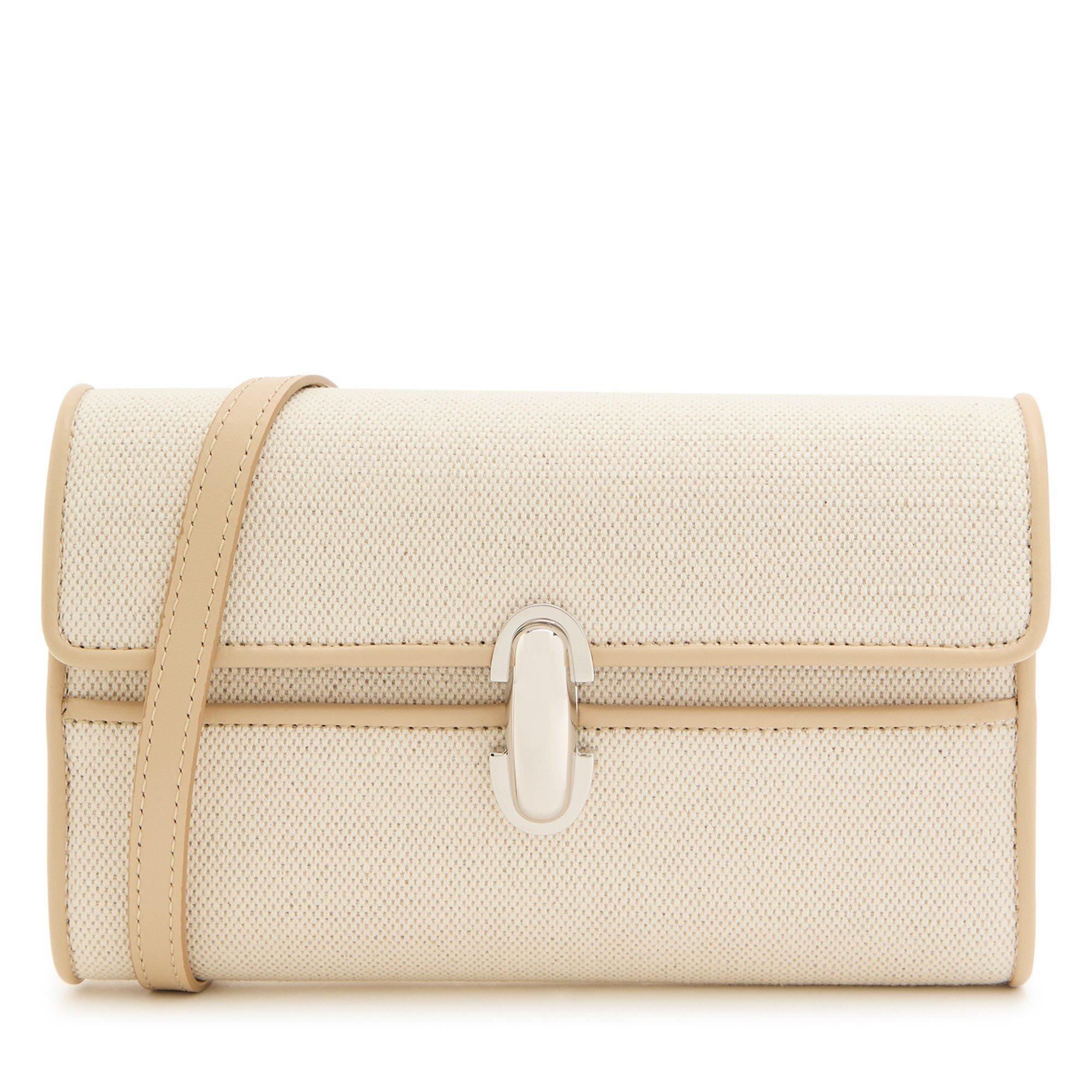 OFF WHITE - Savette - SYMMETRY MINI BAG Canvas