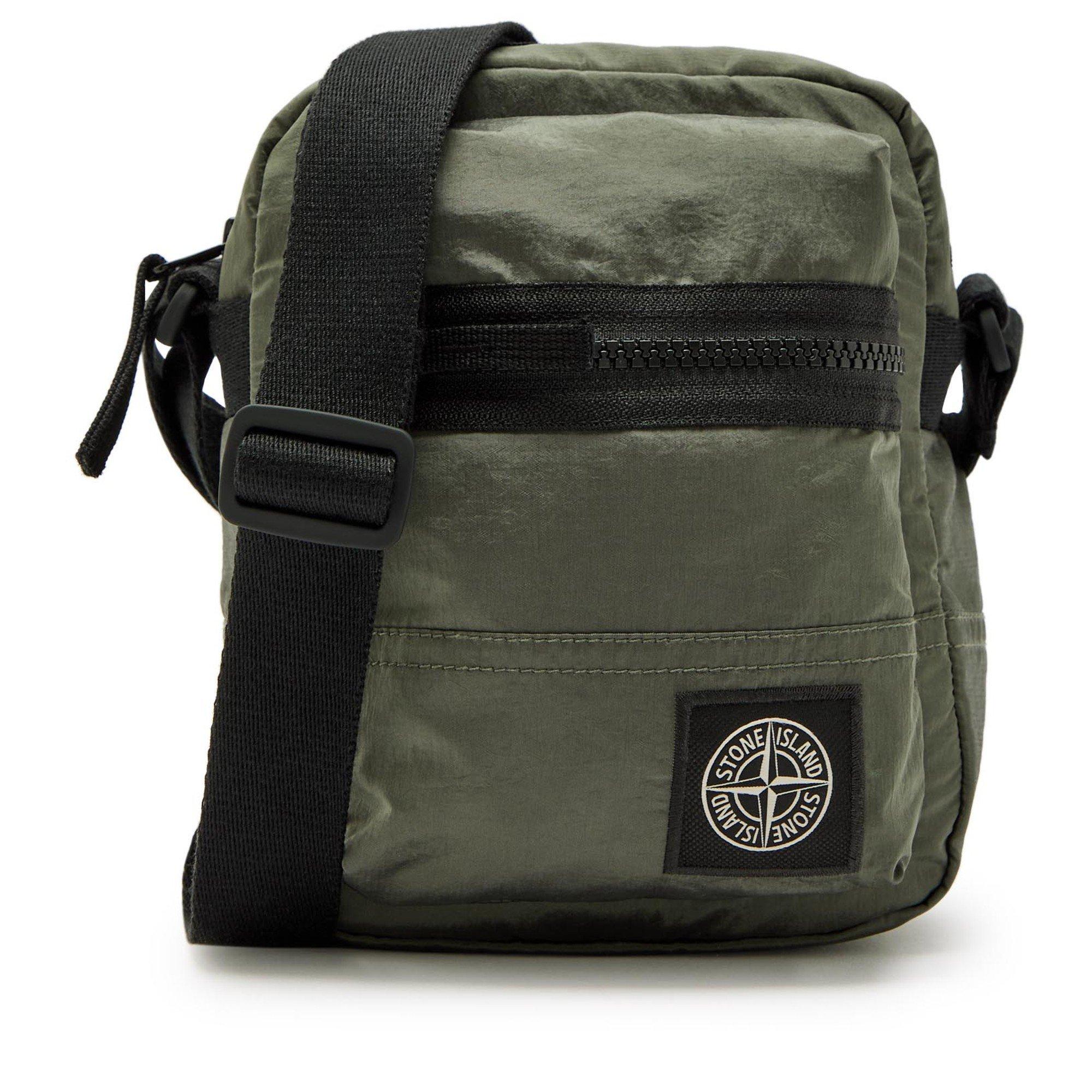 GREEN SAGE - Stone Island - SI NYLON POUCH BAG