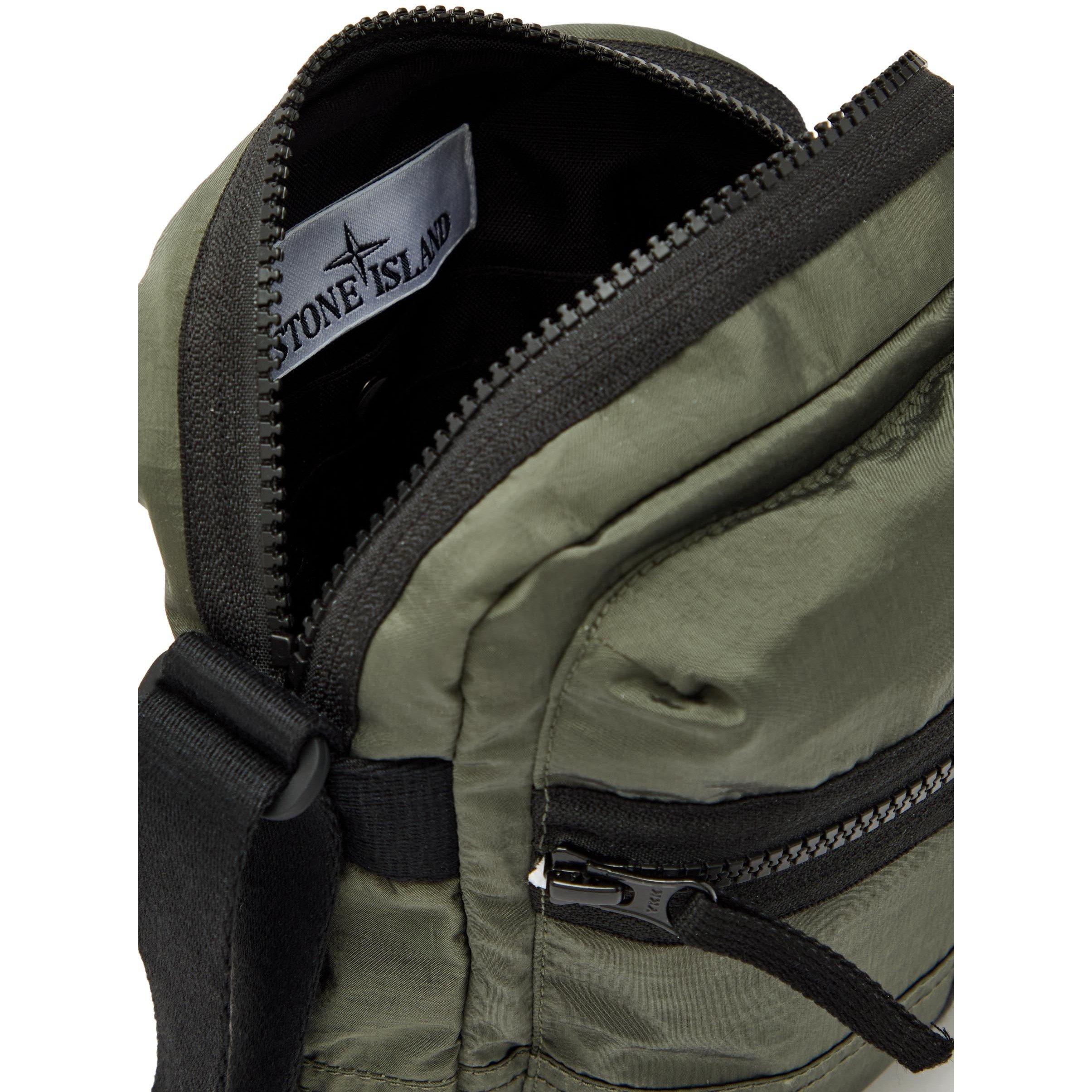 GREEN SAGE - Stone Island - Men's Cross Body Bag - 5