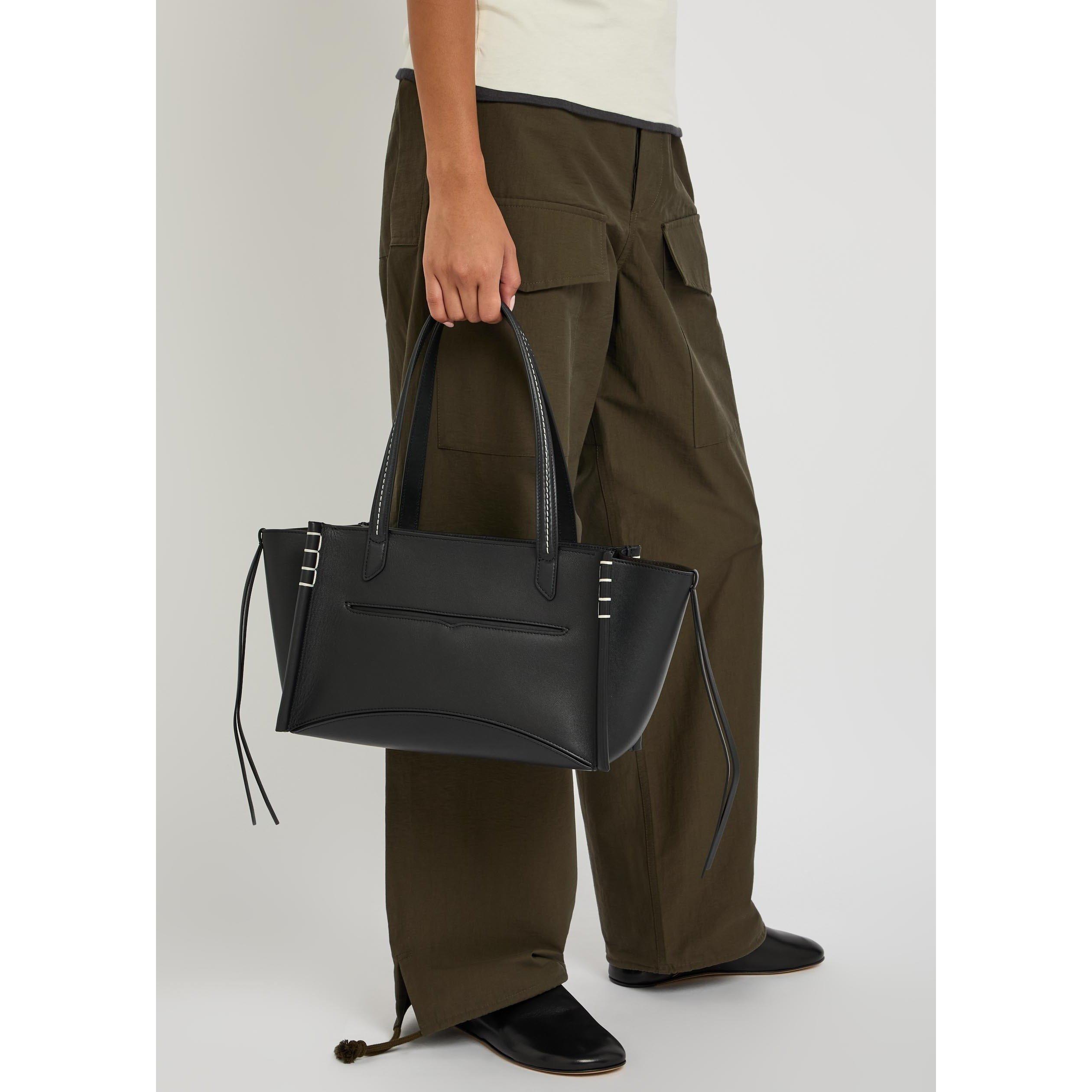 BLACK - JW Anderson - ELONGATED LOAFER CABAS - 3