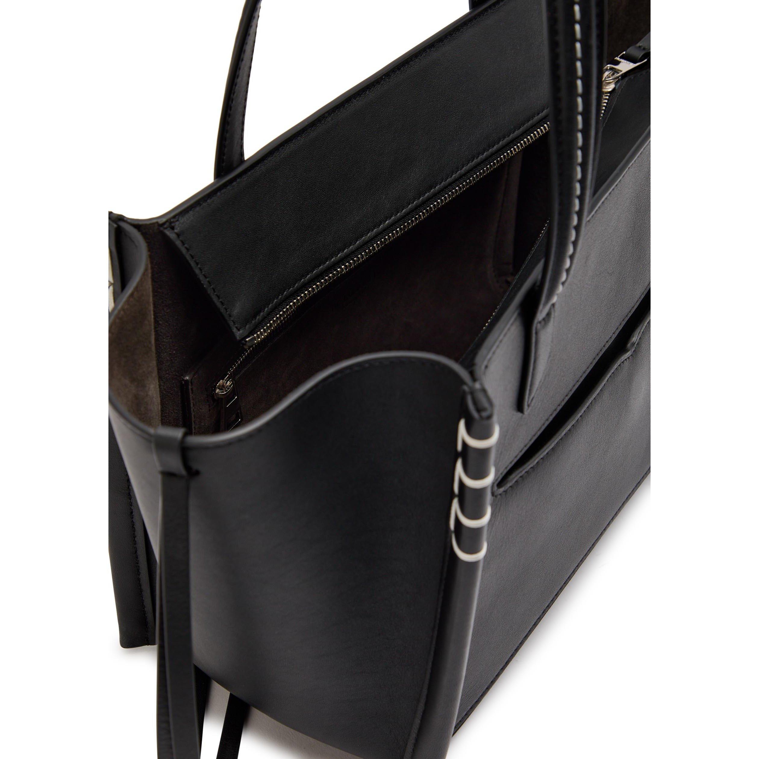 BLACK - JW Anderson - ELONGATED LOAFER CABAS - 5