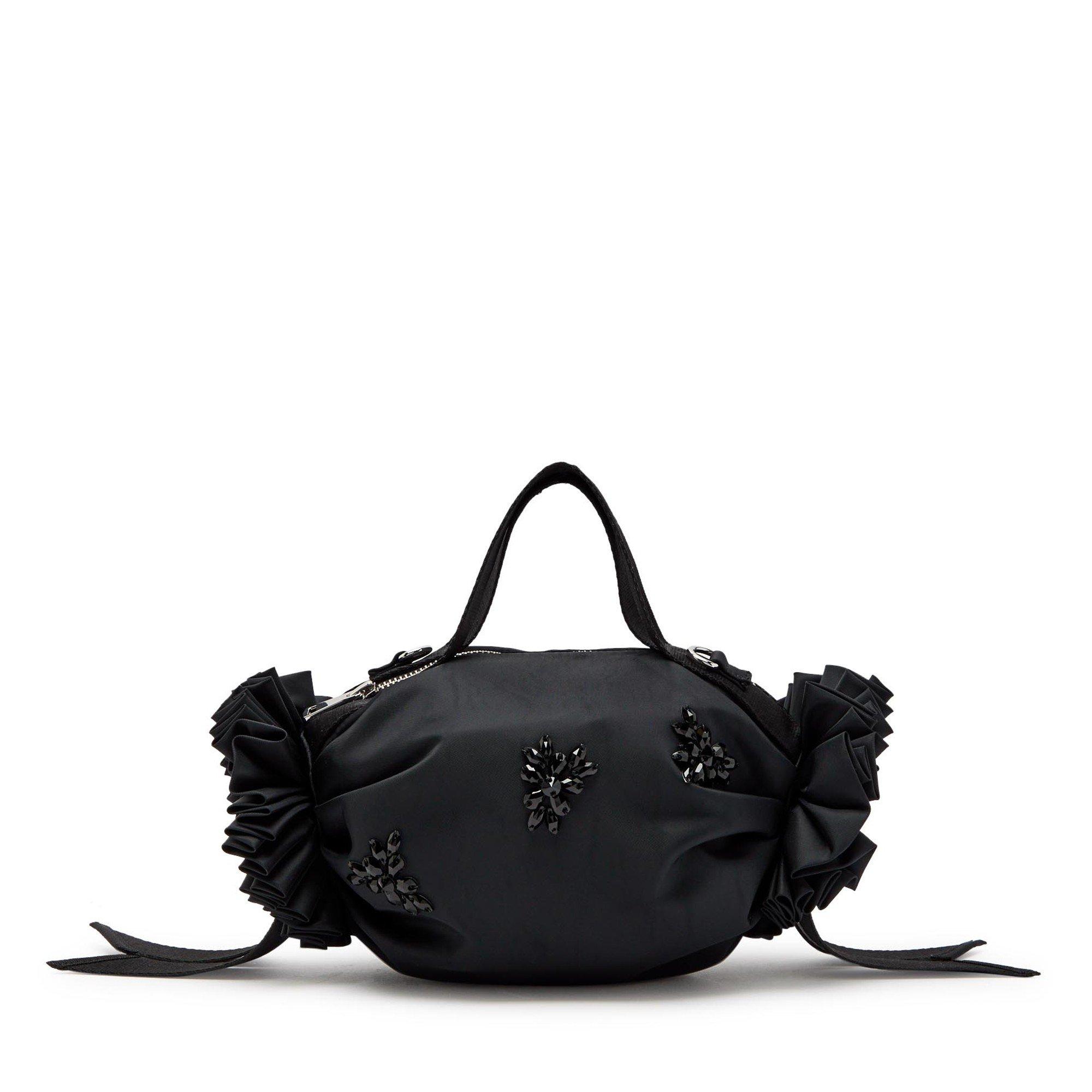 MINI DOUBLE RIBBON ROSETTE BAG
