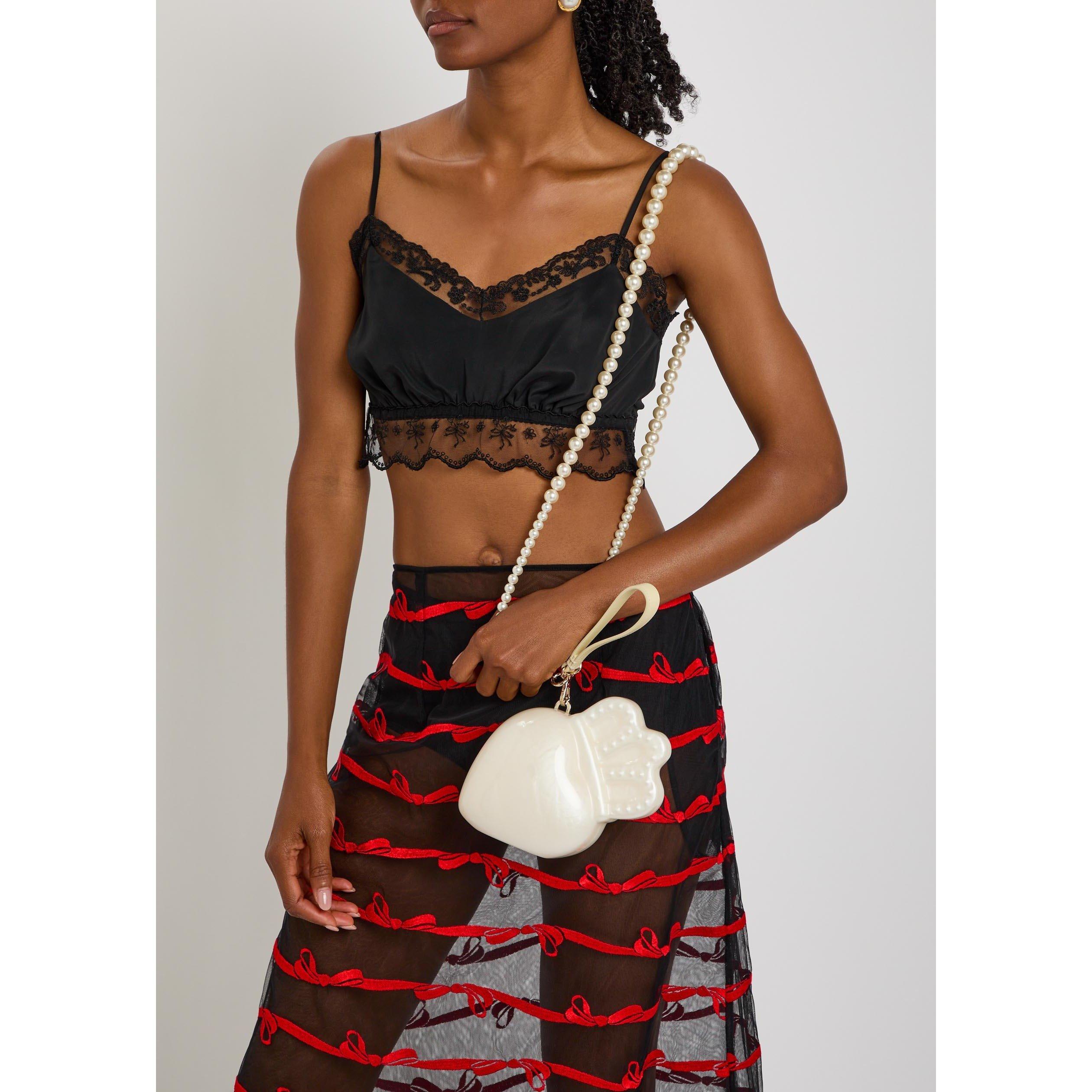 PEARL - Simone Rocha - PEARL CROSSBODY CLADDAGH BAG - 6