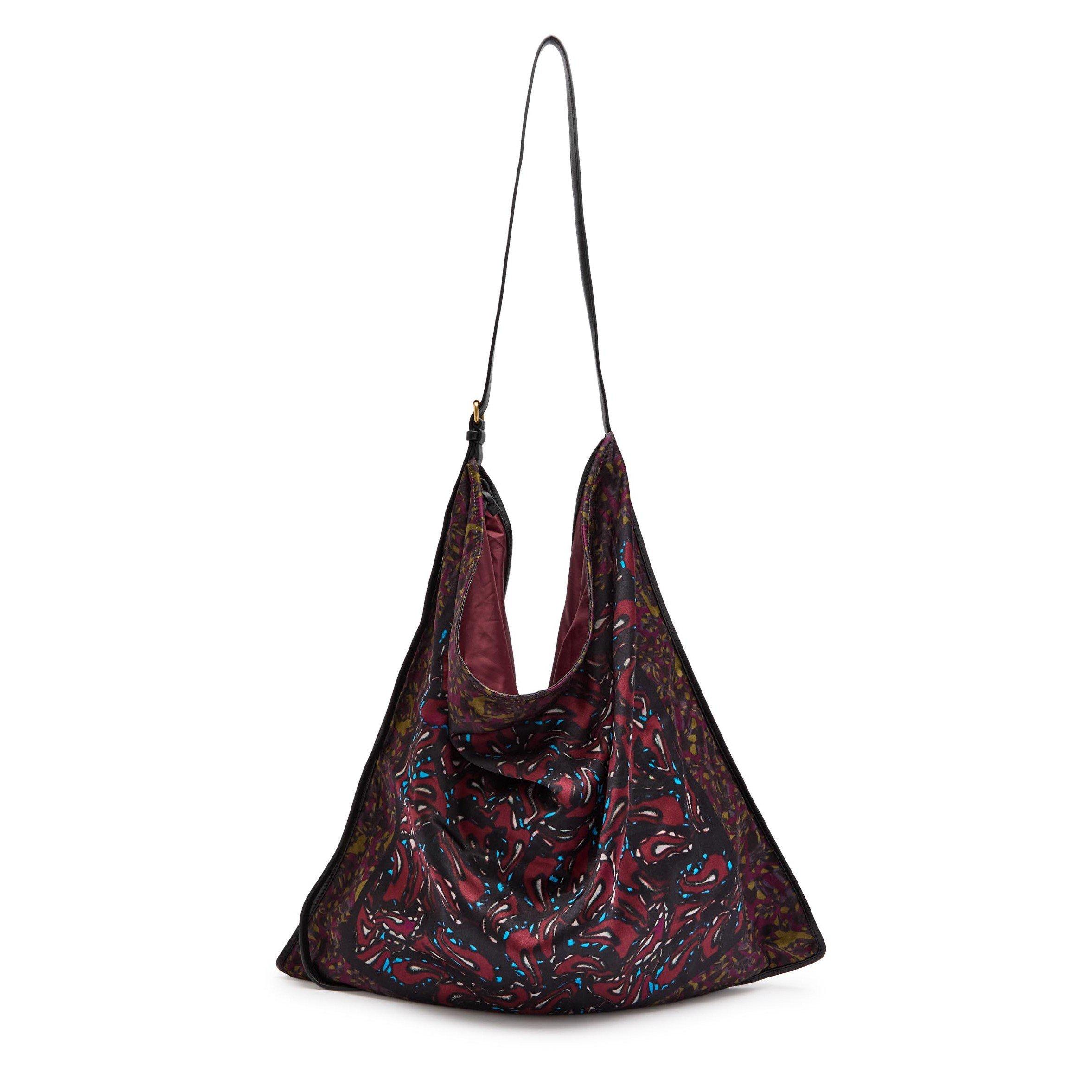 RUST - Dries Van Noten - SCARF PRING LARGE TOTE