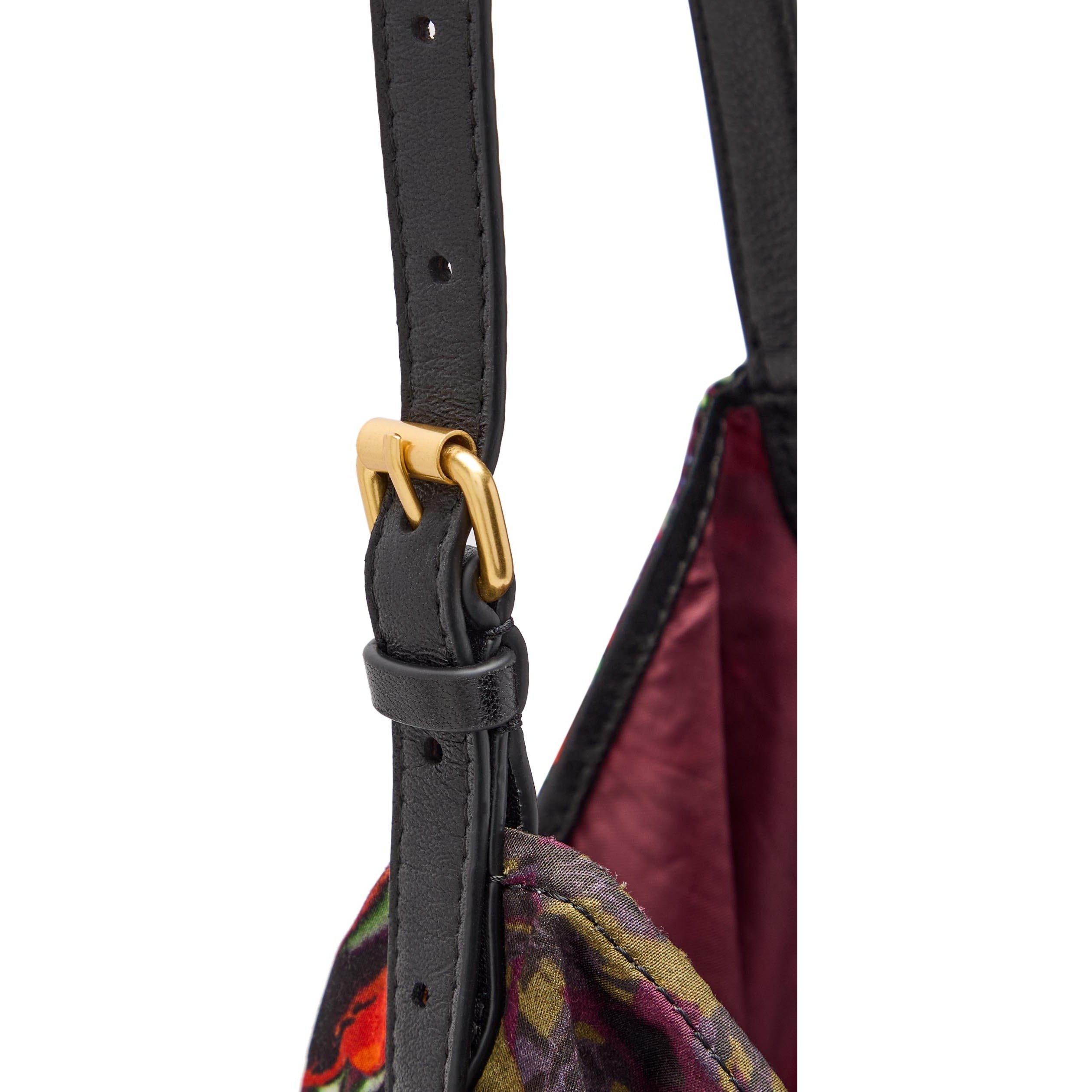 RUST - Dries Van Noten - Women's Scarf Print Large Tote Bag - 4
