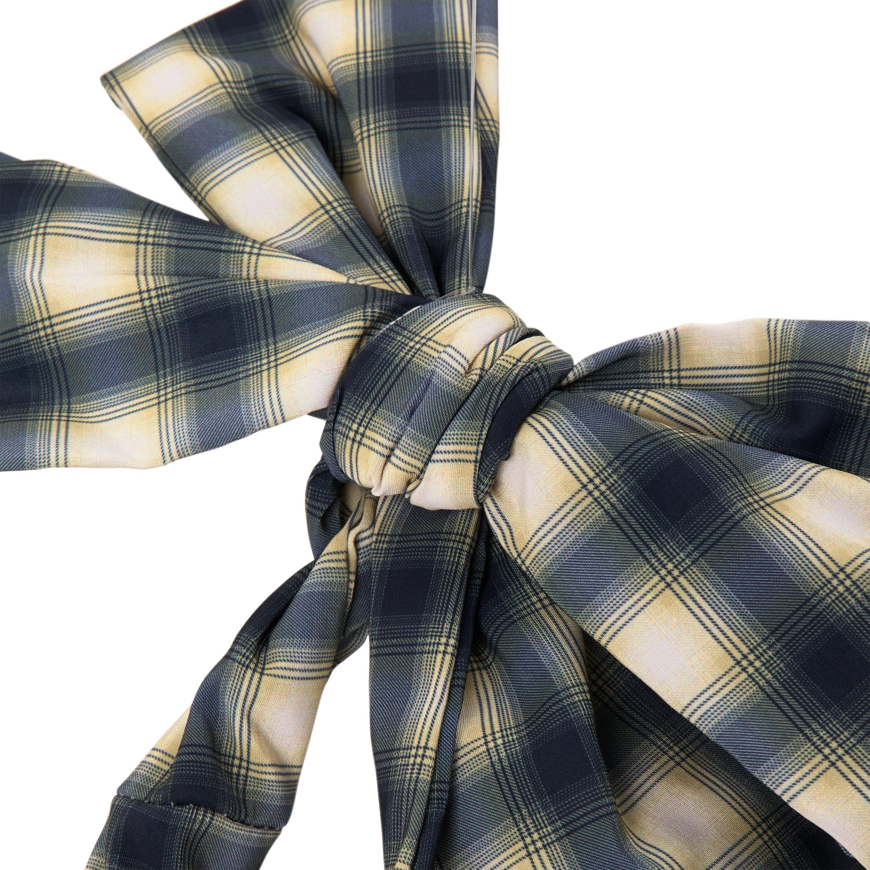BROWN AND OTHER - Damson Madder - ACC ROO CHECK TIE BAG - 3
