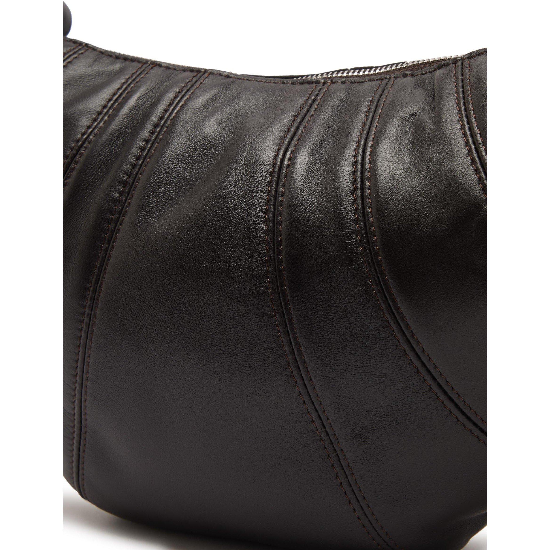 DARK BROWN - Lemaire - MEDIUM CROISSANT BAG - 4