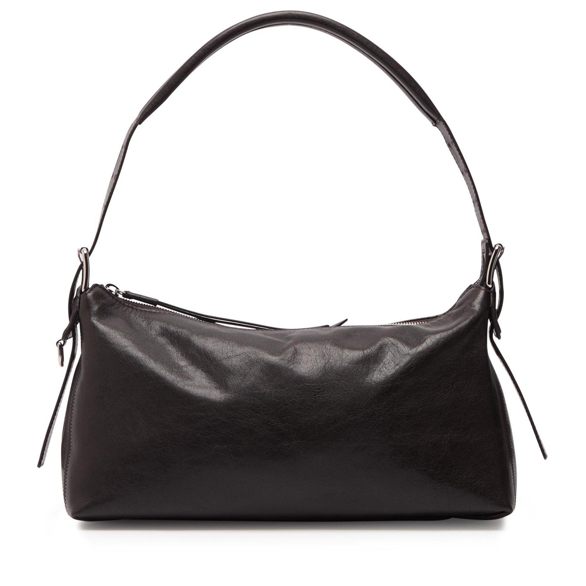 DARK BROWN - Lemaire - BELTED BAGUETTE BAG
