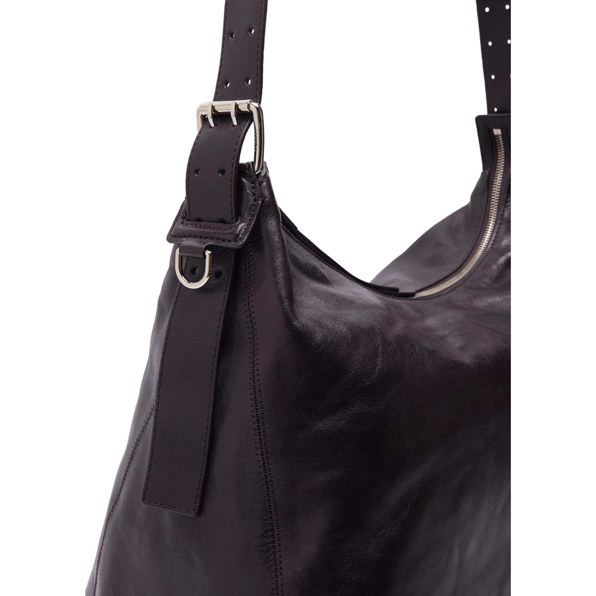 DARK BROWN - Lemaire - BELTED HOBO BAG - 4