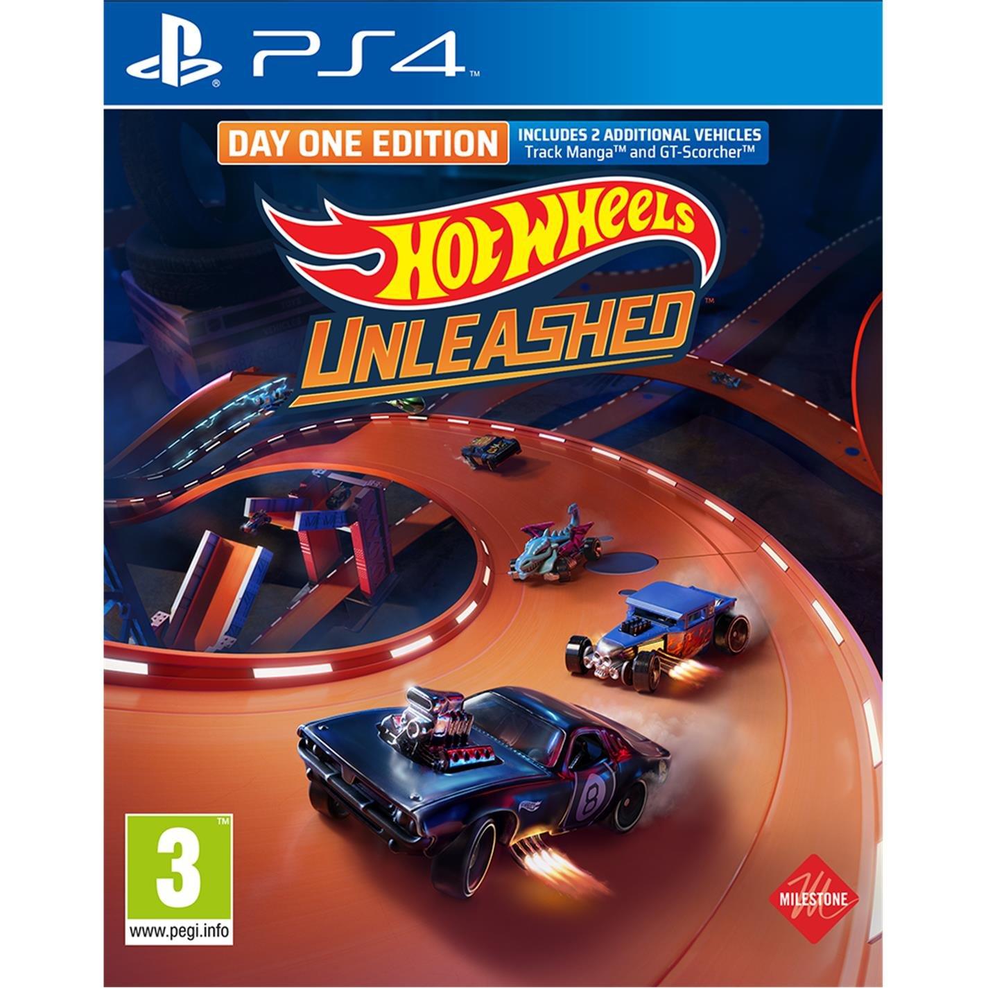 PS4 - Plaion - Hot Wheels Unleashed - Day One Edition - 1