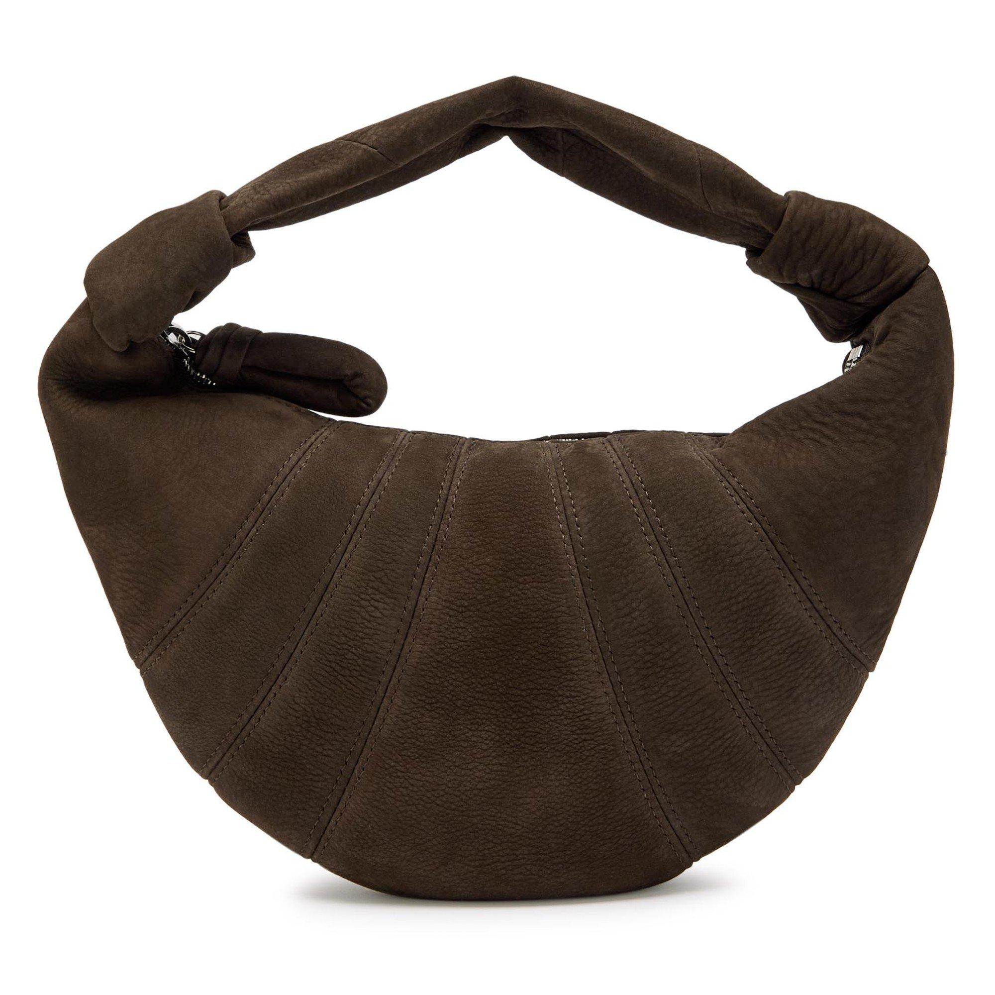 BROWN - Lemaire - MINI FORTUNE CROISSANT BAG - 1