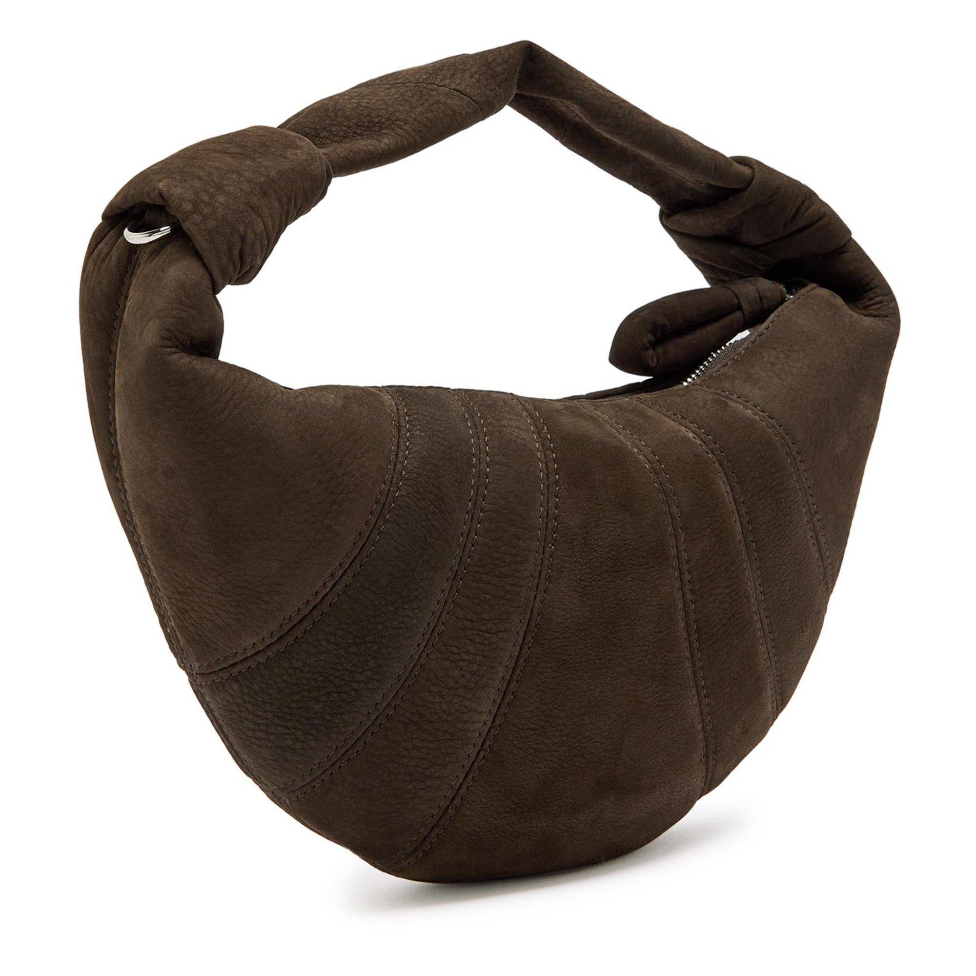 BROWN - Lemaire - MINI FORTUNE CROISSANT BAG - 2