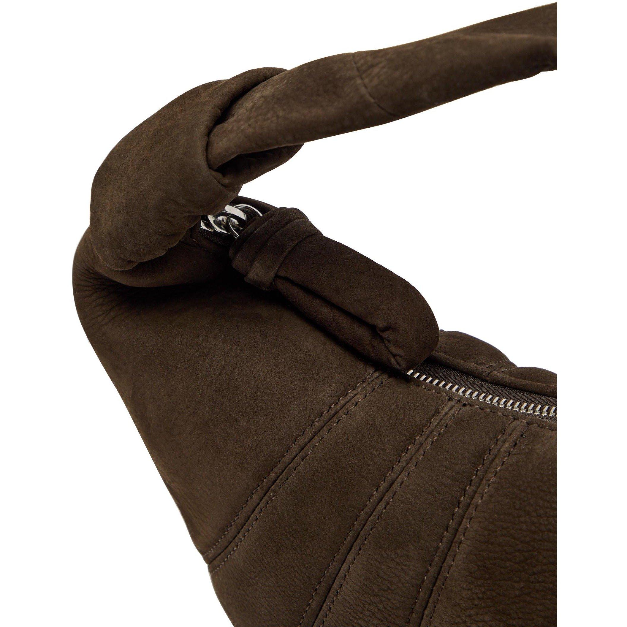 BROWN - Lemaire - MINI FORTUNE CROISSANT BAG - 4
