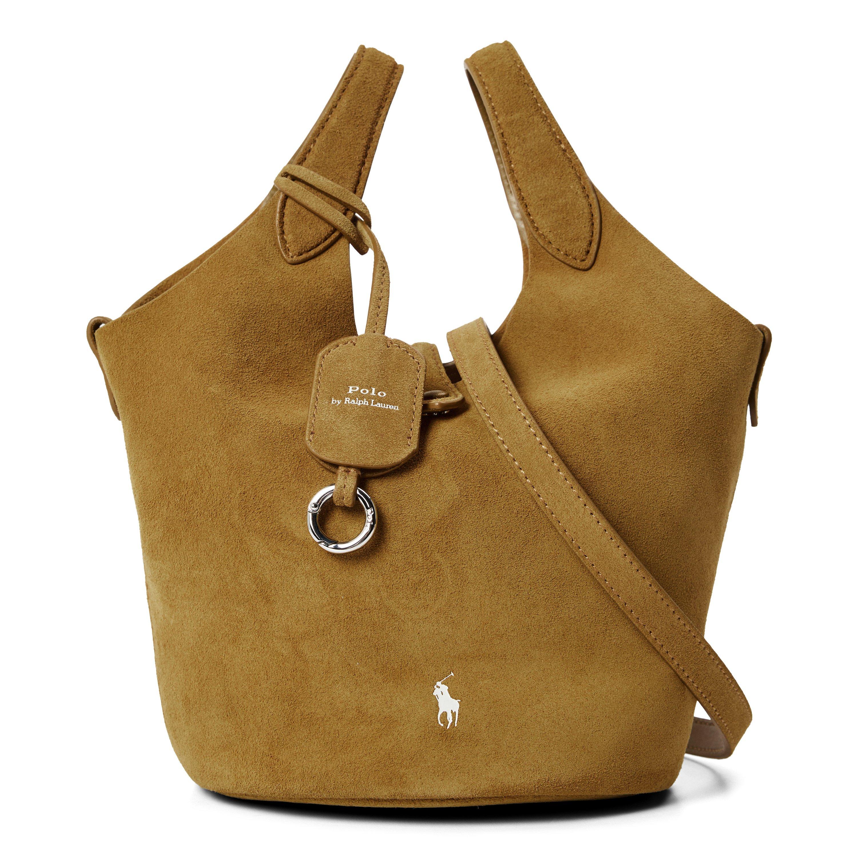 DARK BROWN - Polo Ralph Lauren - PLAY SUEDE SML CROSSBODY - 1