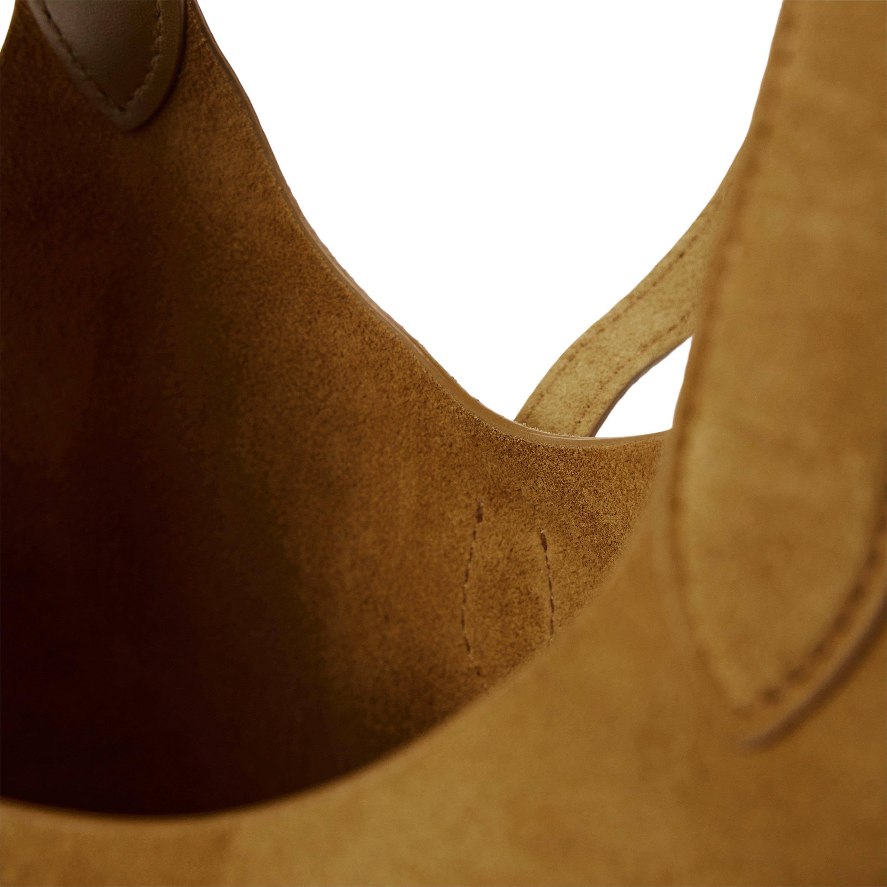DARK BROWN - Polo Ralph Lauren - PLAY SUEDE SML CROSSBODY - 4