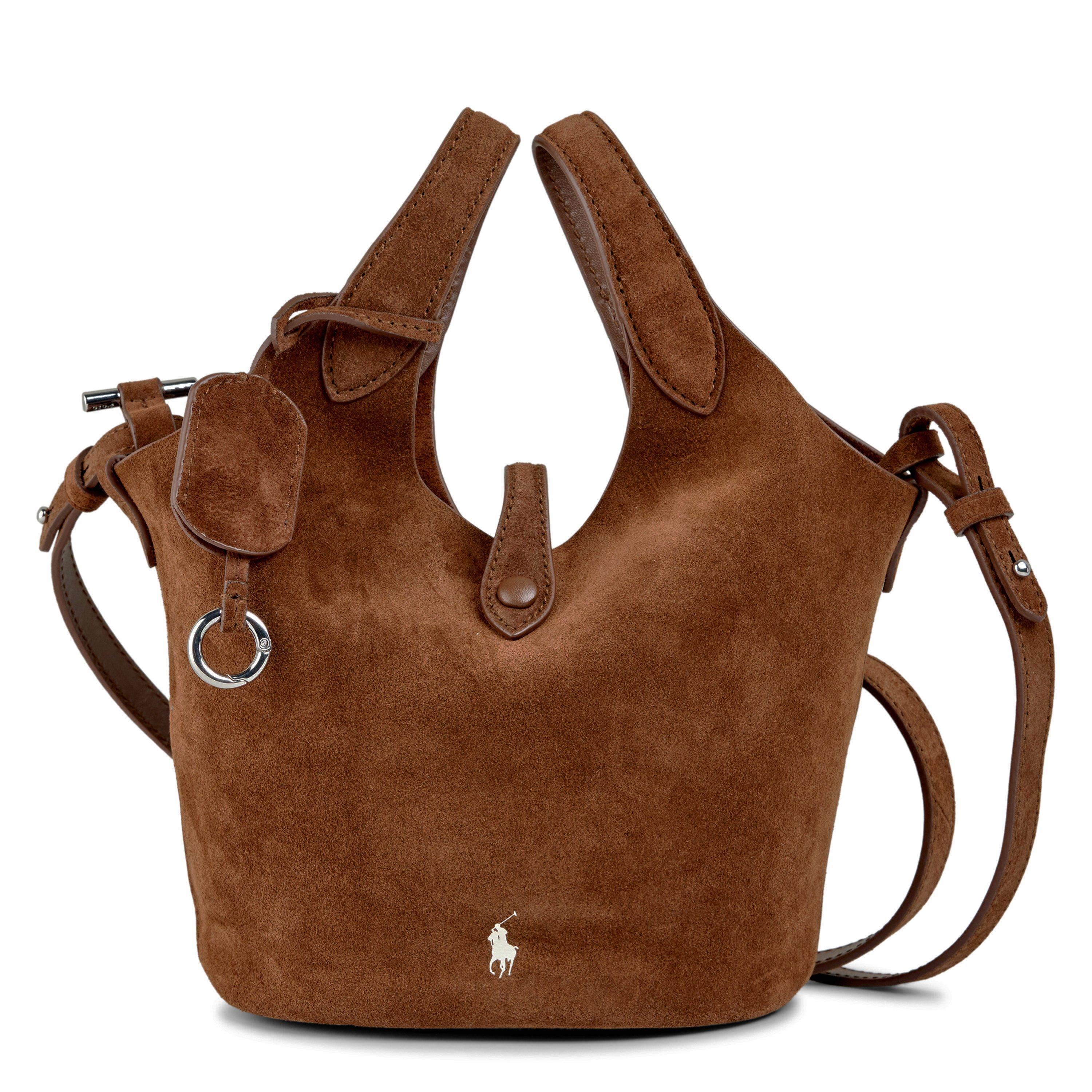 CARAMEL - Polo Ralph Lauren - PLAY SUEDE SML CROSSBODY - 1