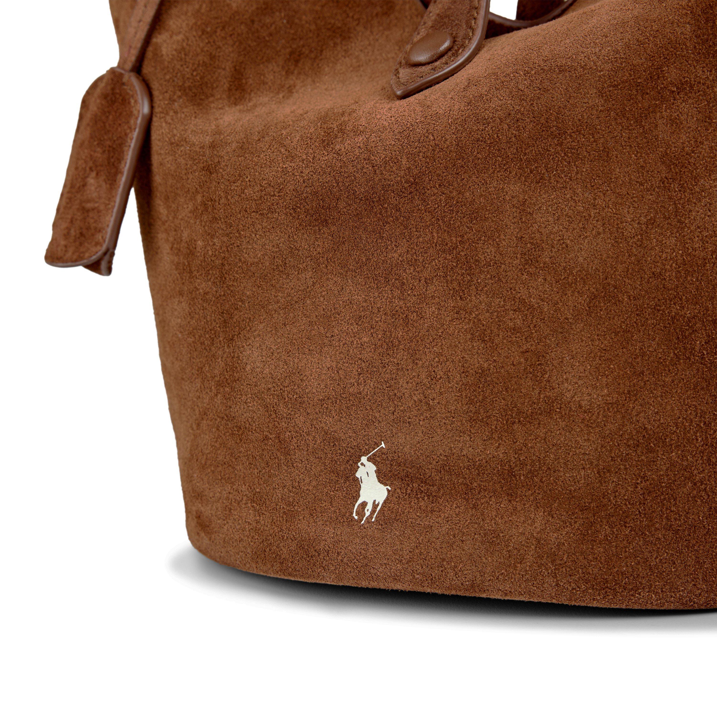CARAMEL - Polo Ralph Lauren - PLAY SUEDE SML CROSSBODY - 3