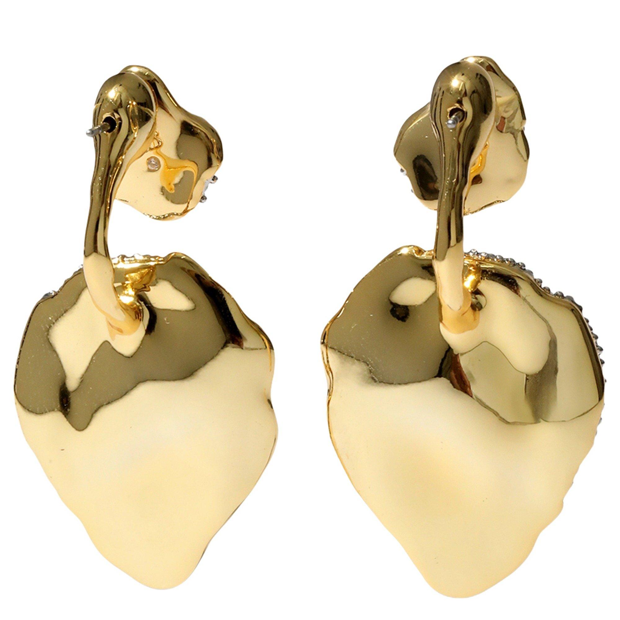 GOLD - Alexis Bittar - SOLANALES CRYSTAL GOLD PETAL F - 2