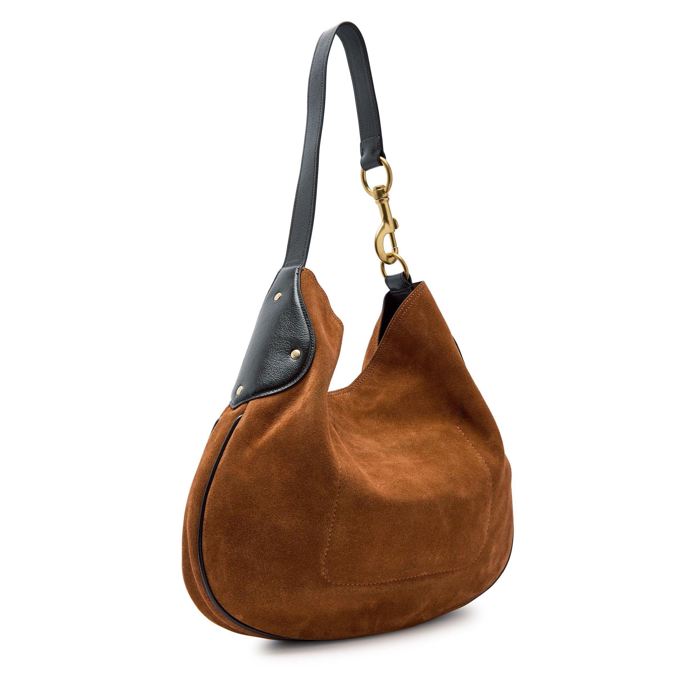 BROWN - Mulberry - HACKNEY SHOULDER BAG SUEDE - 2