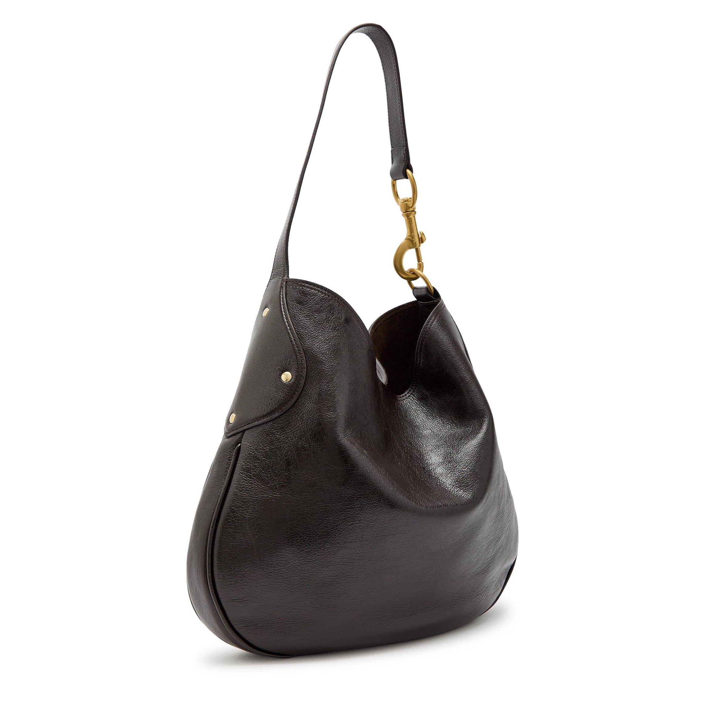 BROWN - Mulberry - HACKNEY SHOULDER BAG SHINY BUF - 2
