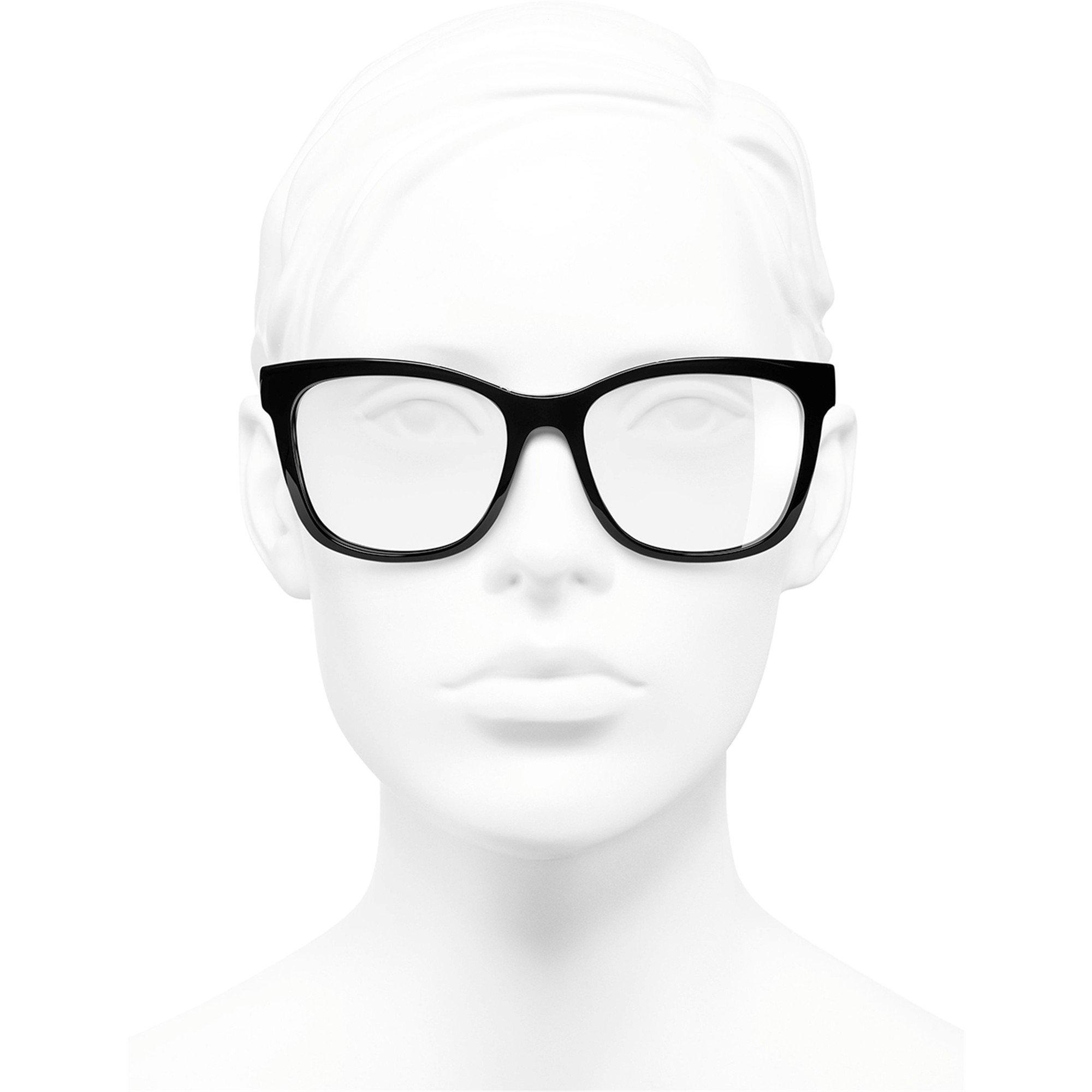 BLACK - CHANEL - CHANEL SQUARE BLACK CC OPTICAL - 6