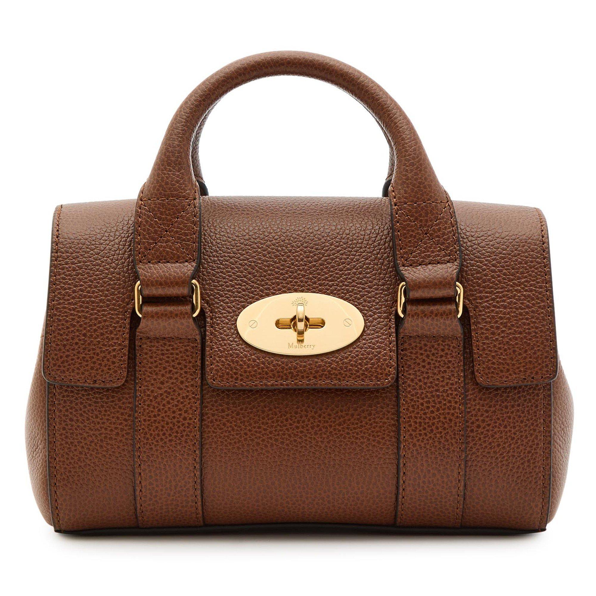 TAN - Mulberry - MINI HERITAGE BAYSWATER TWO TO