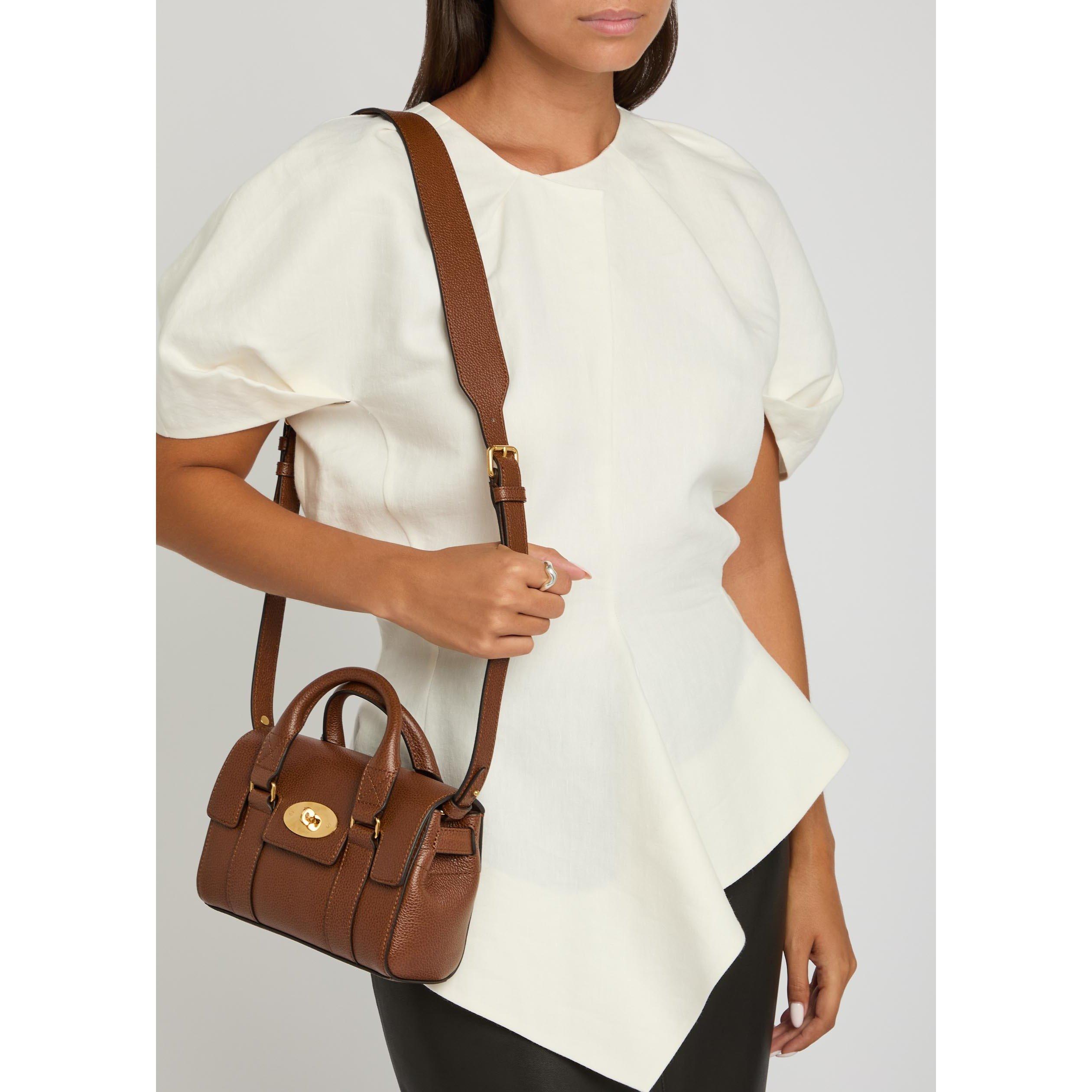 TAN - Mulberry - MINI HERITAGE BAYSWATER TWO TO - 6