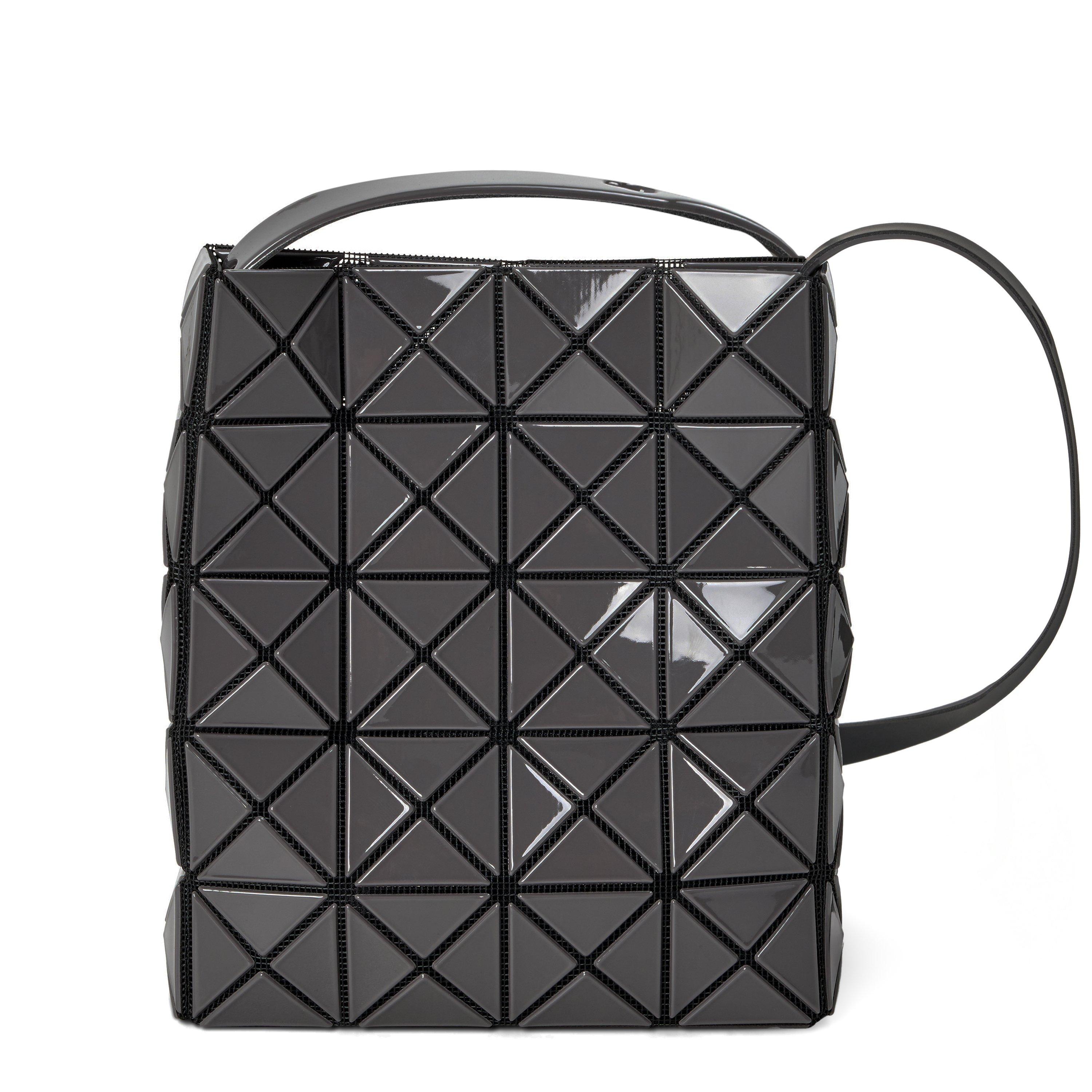 DARK GREY - Bao Bao - Women's Prism Gloss Textured Tote Bag - 1