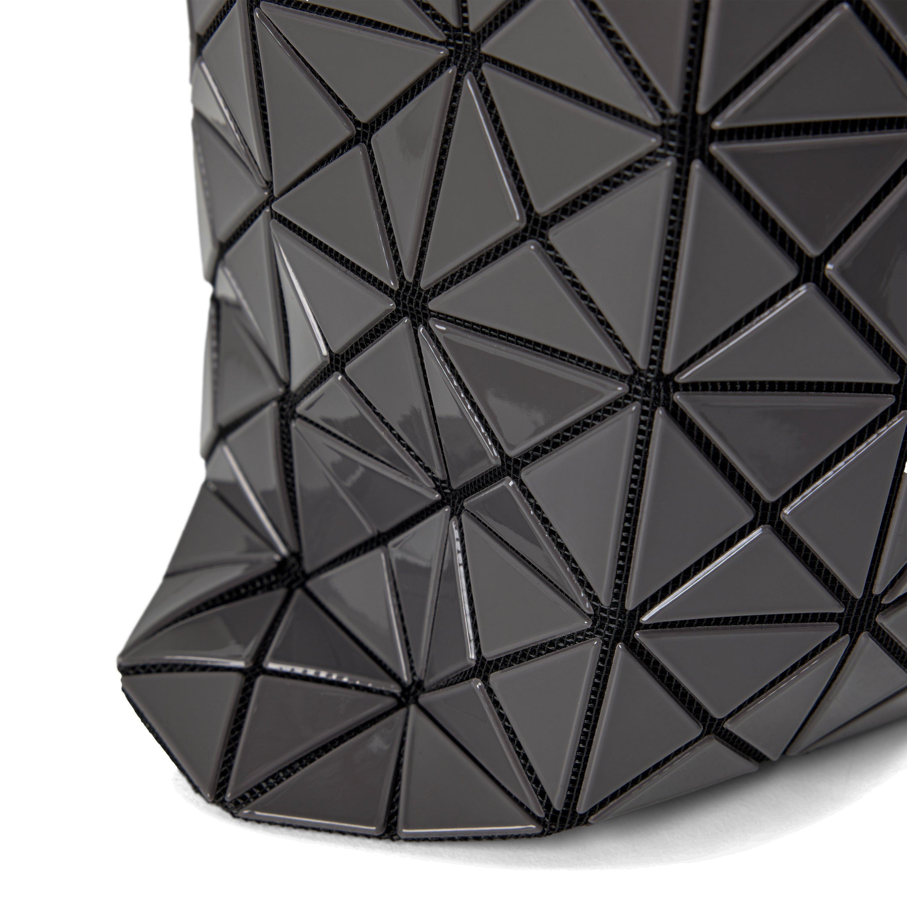 DARK GREY - Bao Bao - Women's Prism Gloss Textured Tote Bag - 3