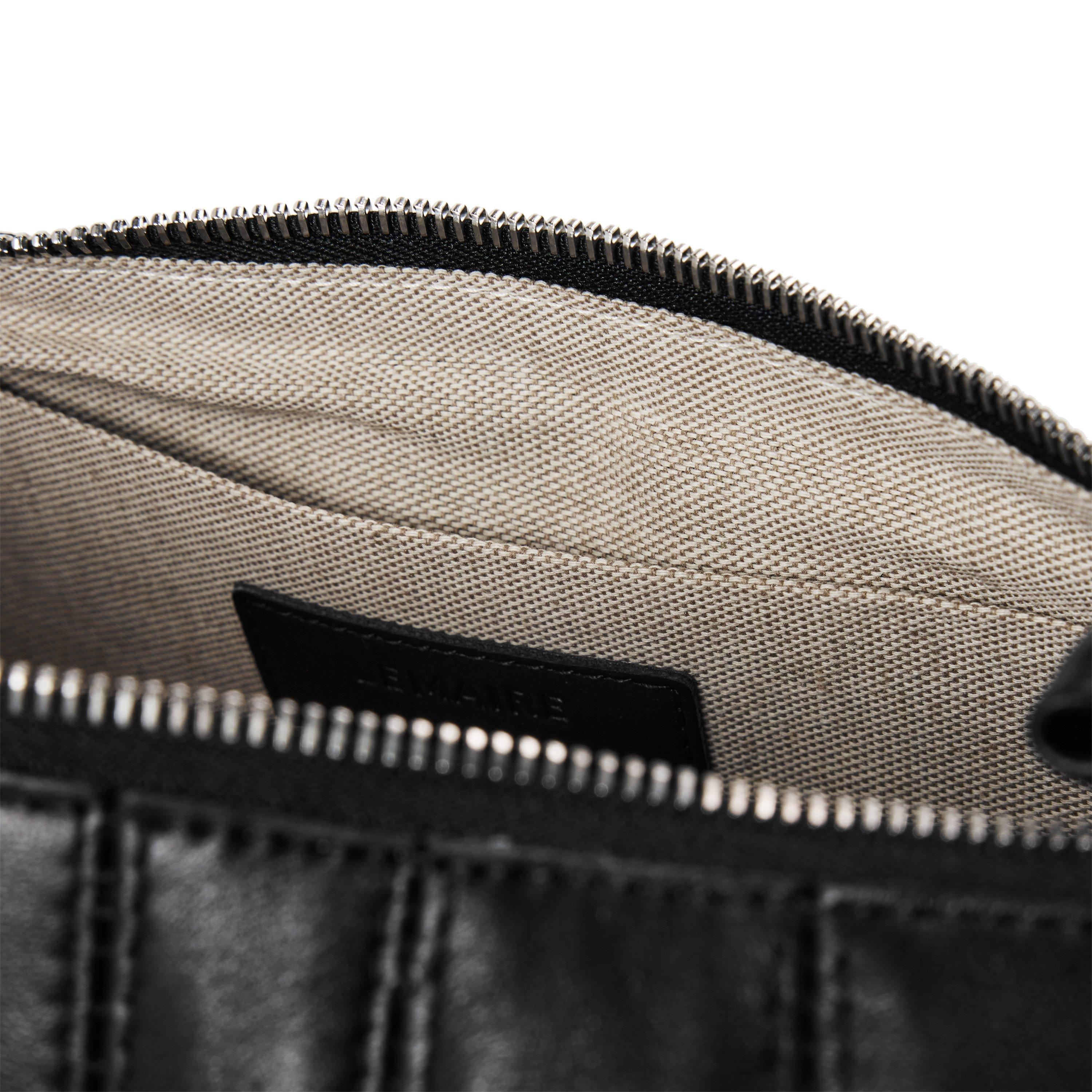 BLACK - Lemaire - LARGE CROISSANT BAG - 4