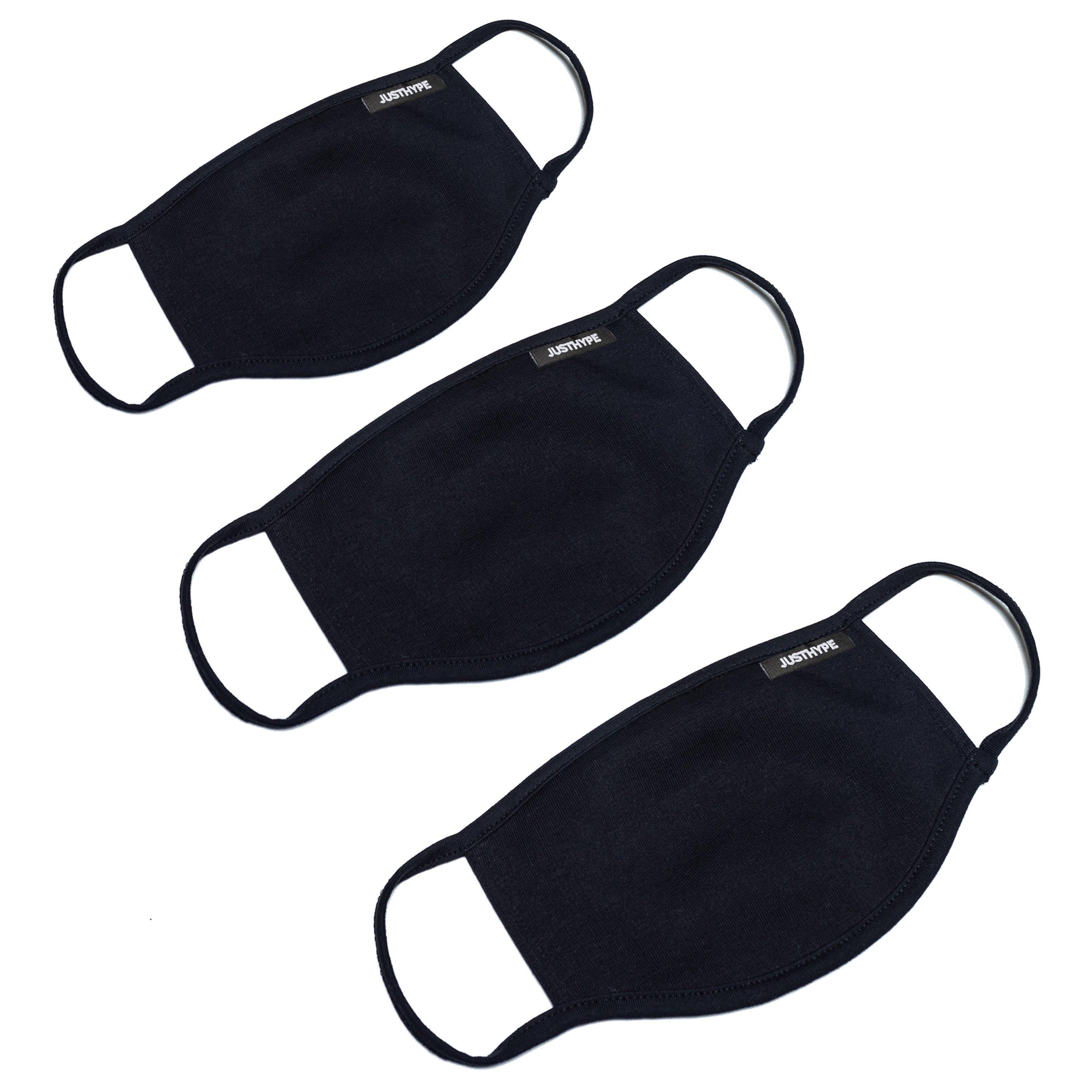 Schwarz - Hype - Face Mask 3 Pack Adults - 2