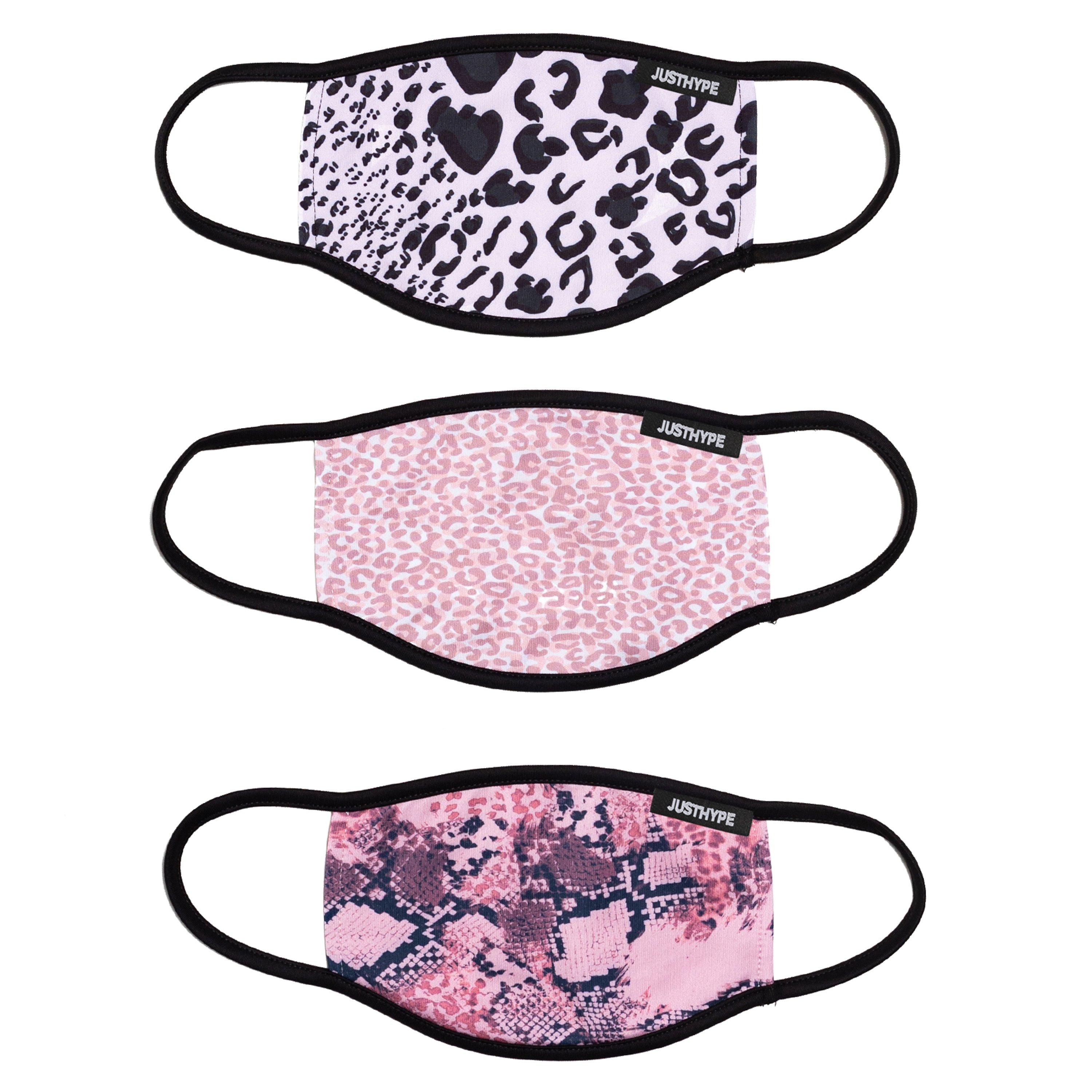 Animal Prints - Hype - Face Mask 3 Pack Adults - 1