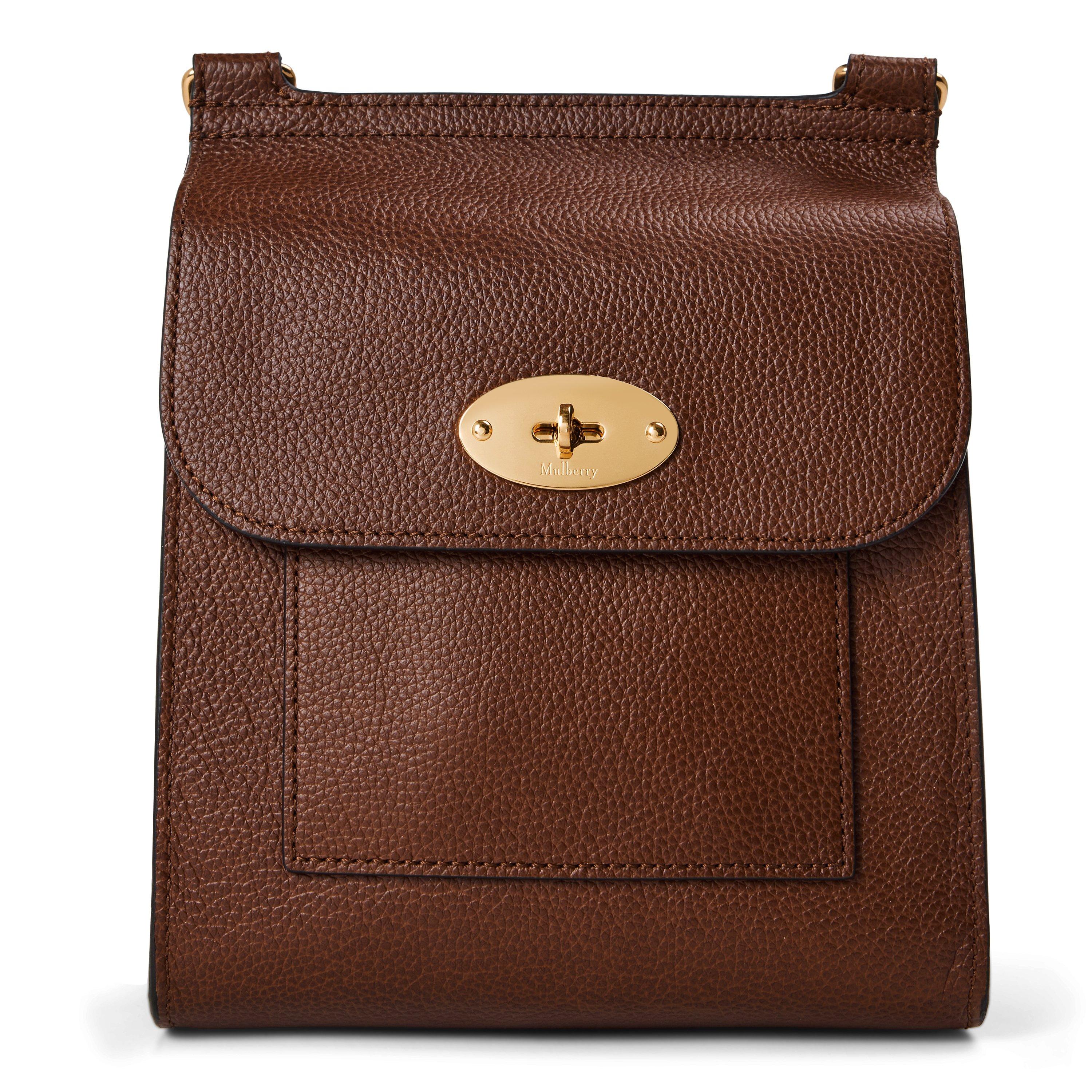 BROWN - Mulberry - SMALL ANTONY LEATHER MESSENGER BAG - 1