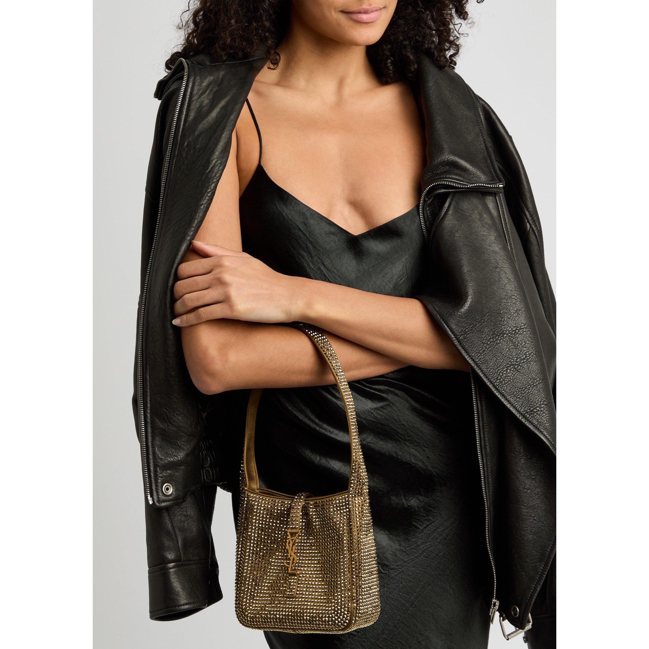 GOLD - Saint Laurent - STRASS 5 A 7 SML HOBO - 3