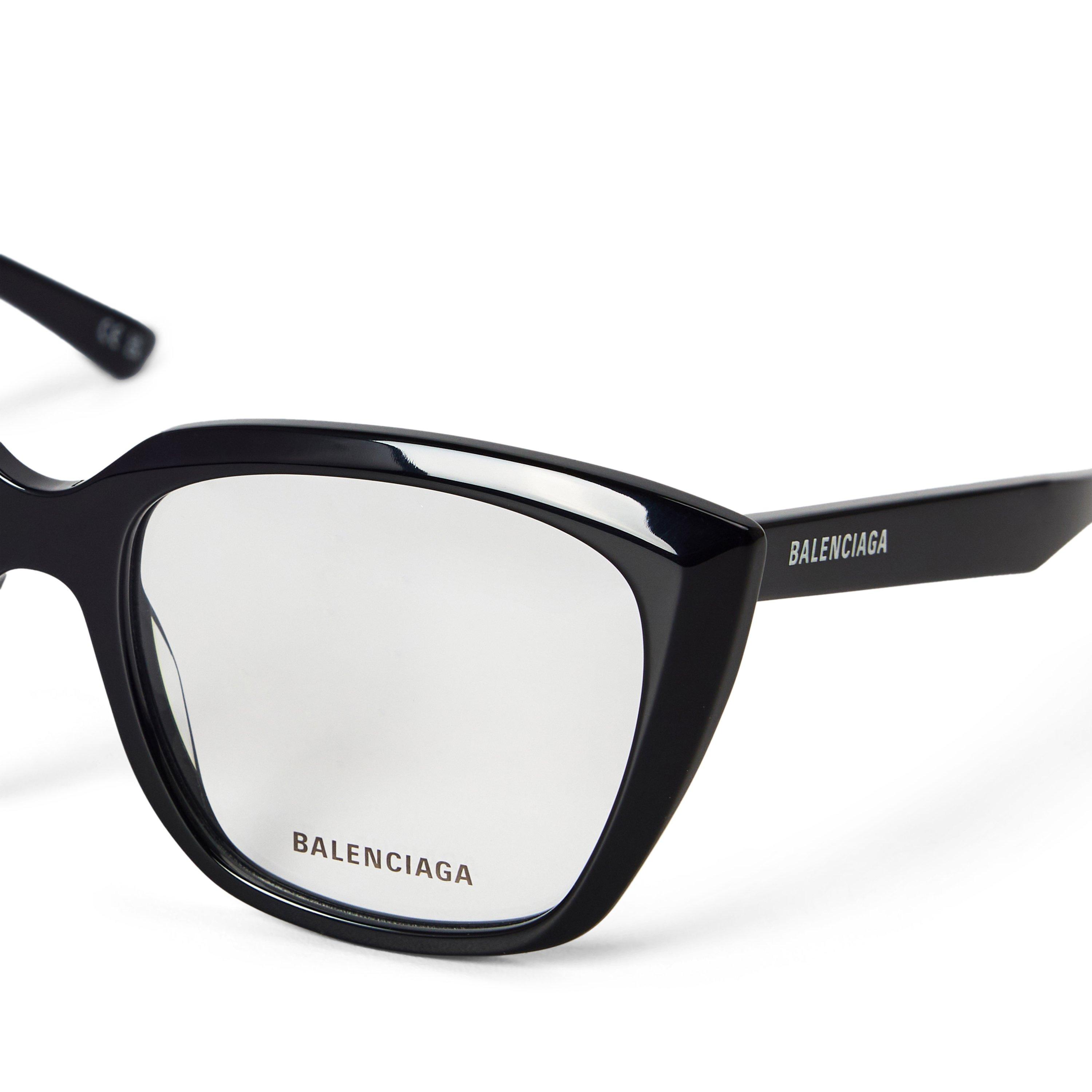 BLACK AND OTHER - Balenciaga - BAL F ACETATE LOGO OPTICA - 3