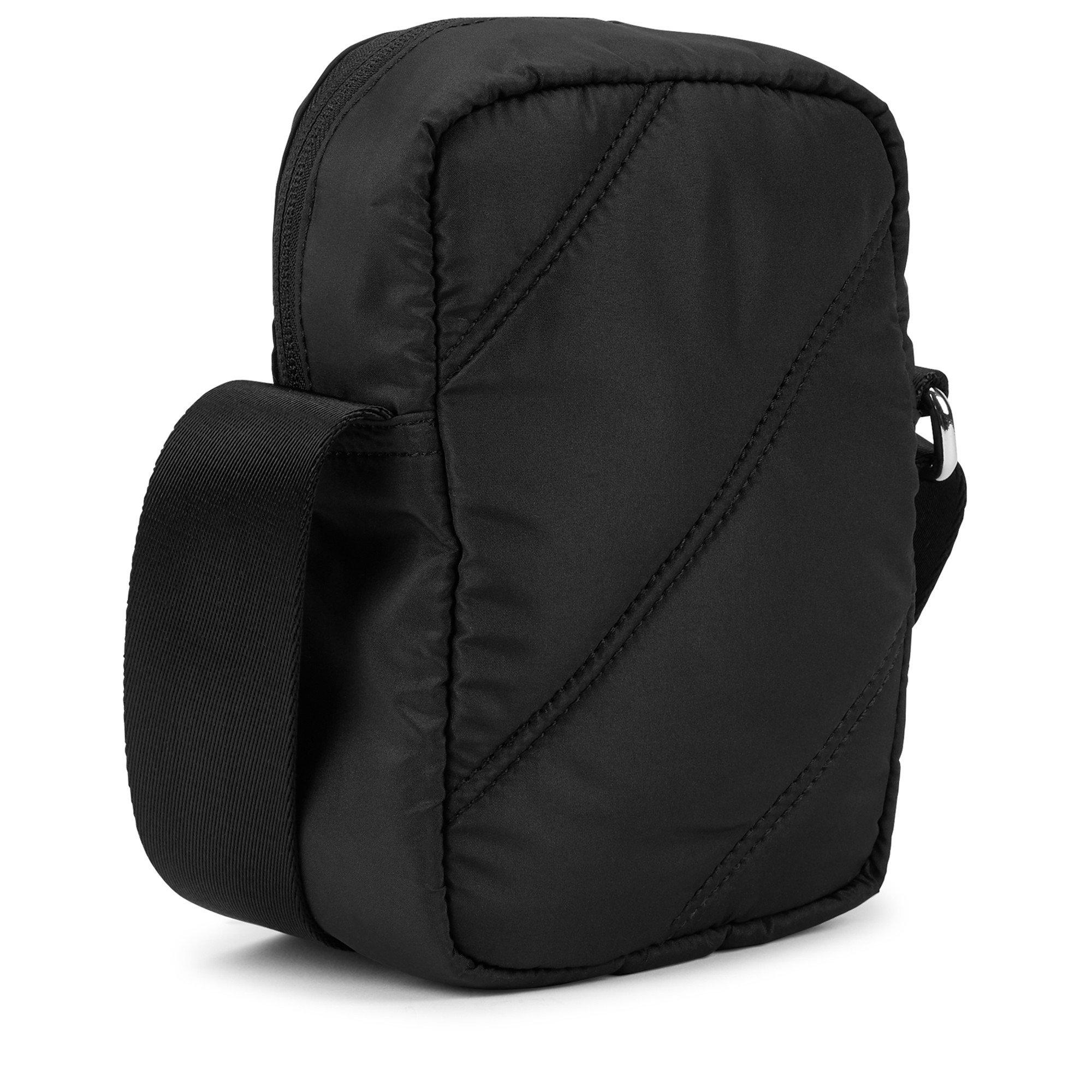 BLACK - Ganni - A QUILTED RECYCLED MINI BAG - 2