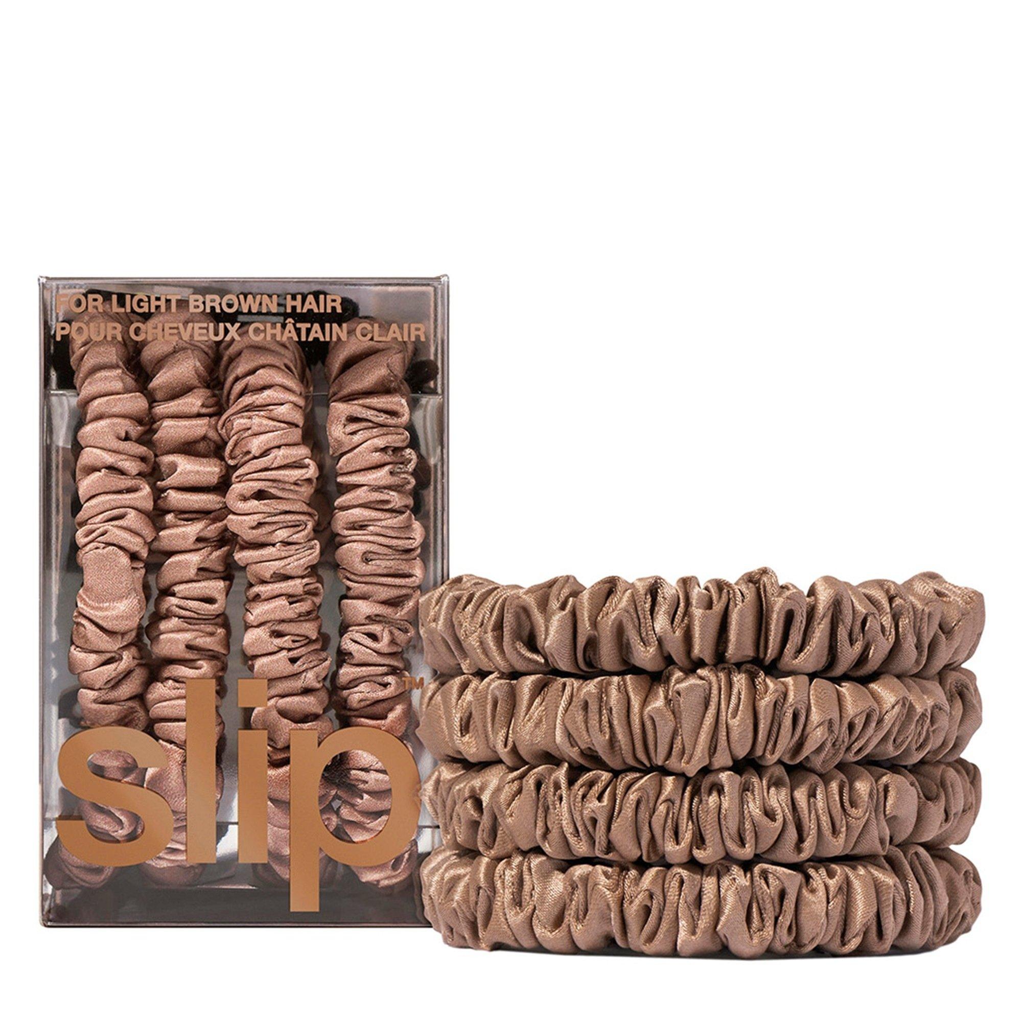 BROWN 02 - Slip - SKINNY SCRUNCHIES - 1
