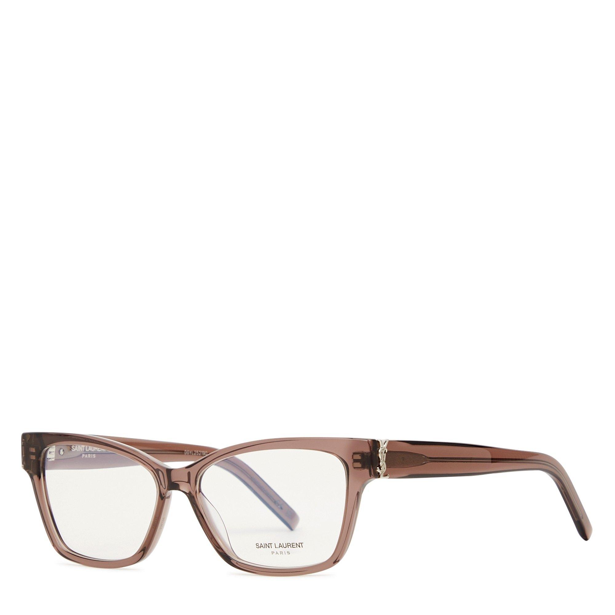 BROWN AND OTHER - Saint Laurent - SL F ACETATE OPTICAL - 1