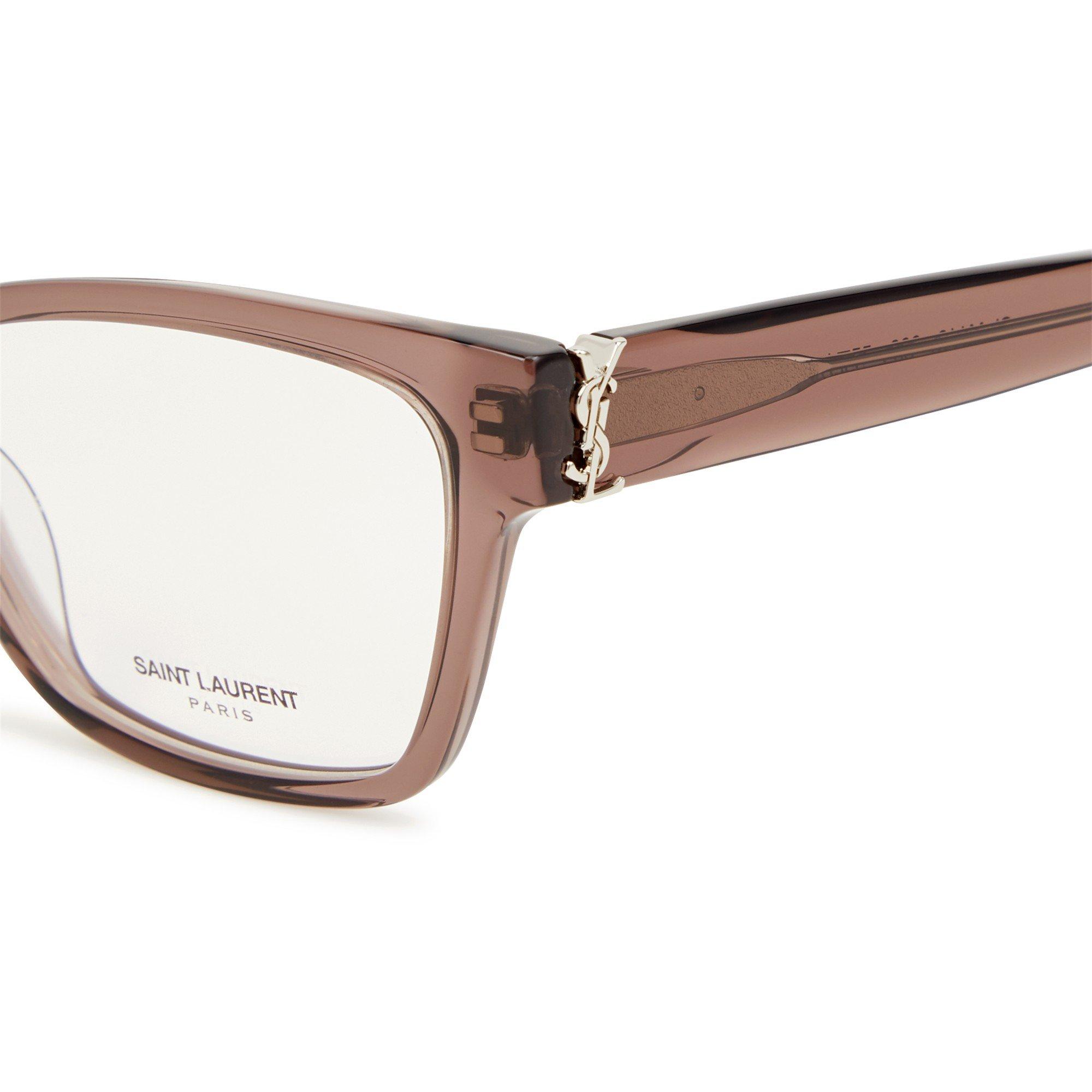 BROWN AND OTHER - Saint Laurent - SL F ACETATE OPTICAL - 3
