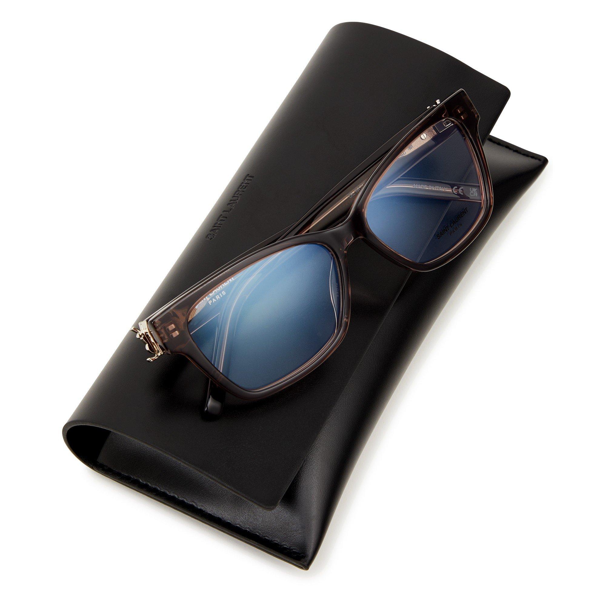 BROWN AND OTHER - Saint Laurent - SL F ACETATE OPTICAL - 4