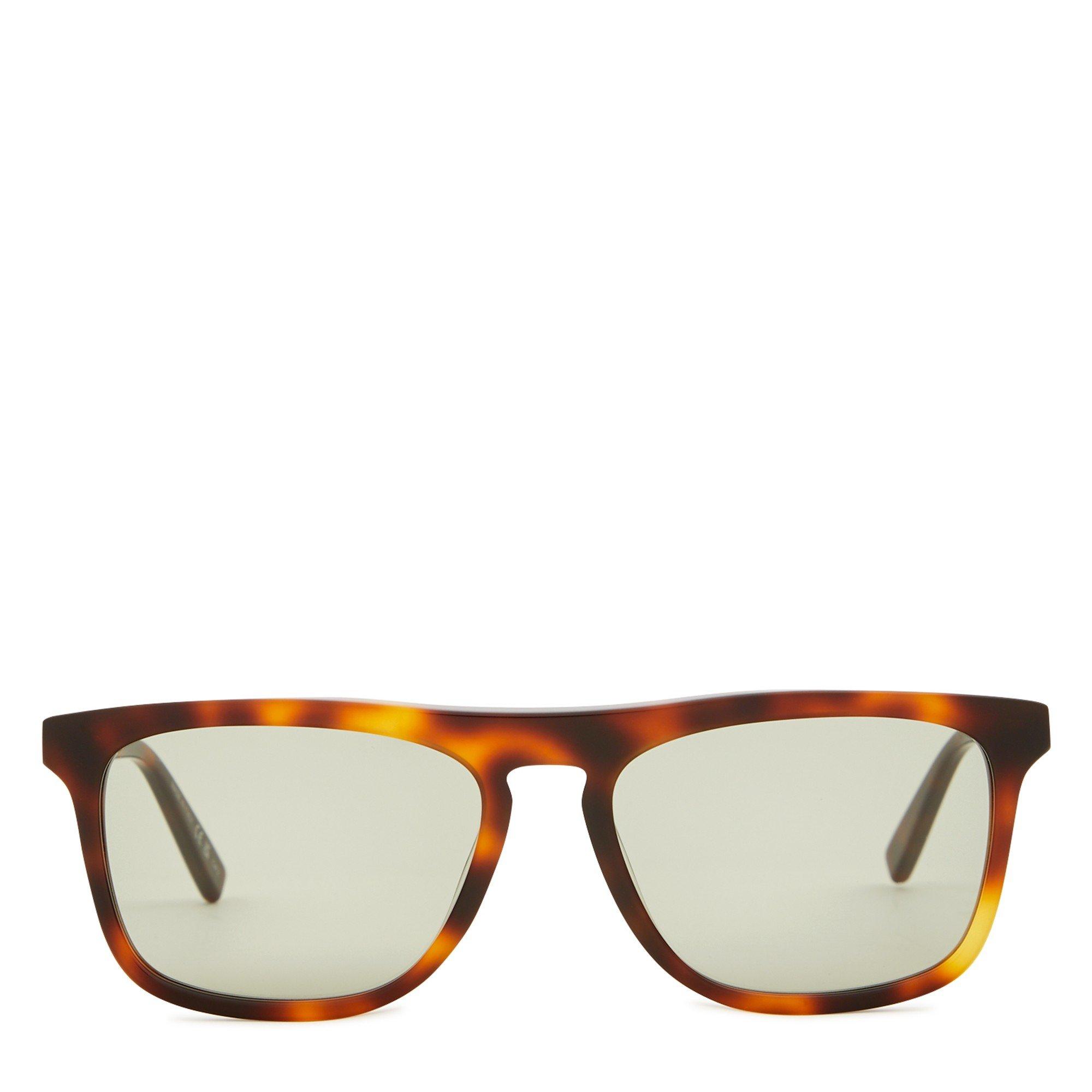 BROWN AND OTHER - Saint Laurent - SL M FLAT TOP ACETATE SG - 2