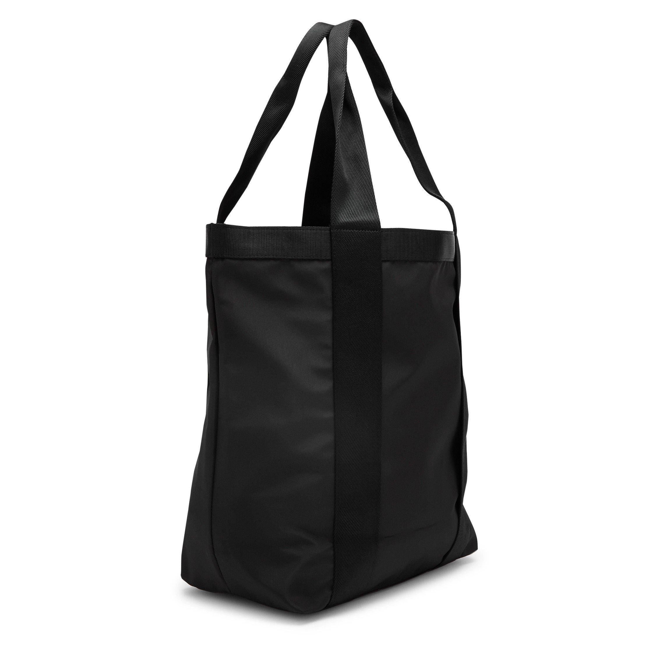 BLACK - Ganni - A RECYCLED TECH LARGE TOTE - 2