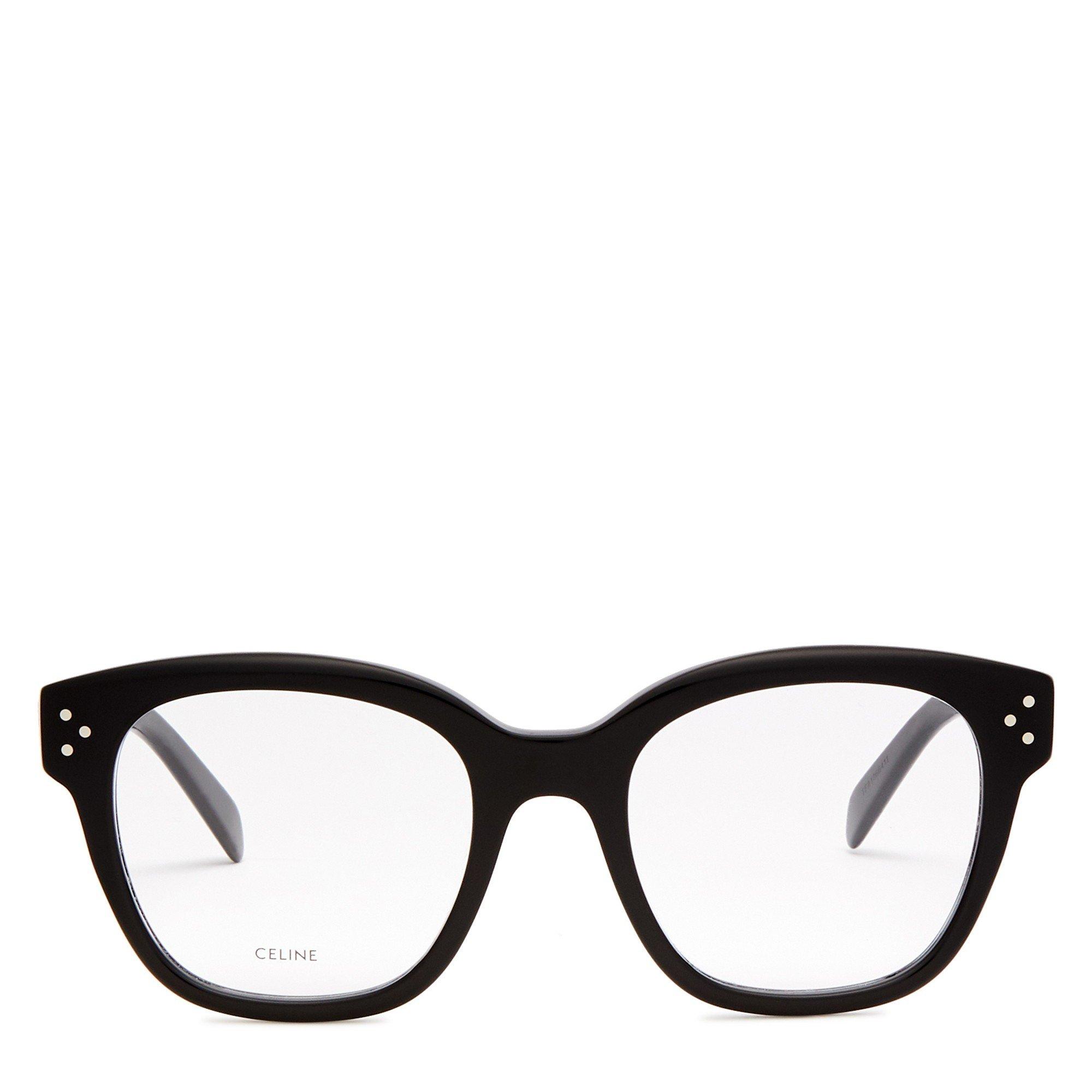 BLACK - Celine - CEL F SQUARE ACETATE - 2