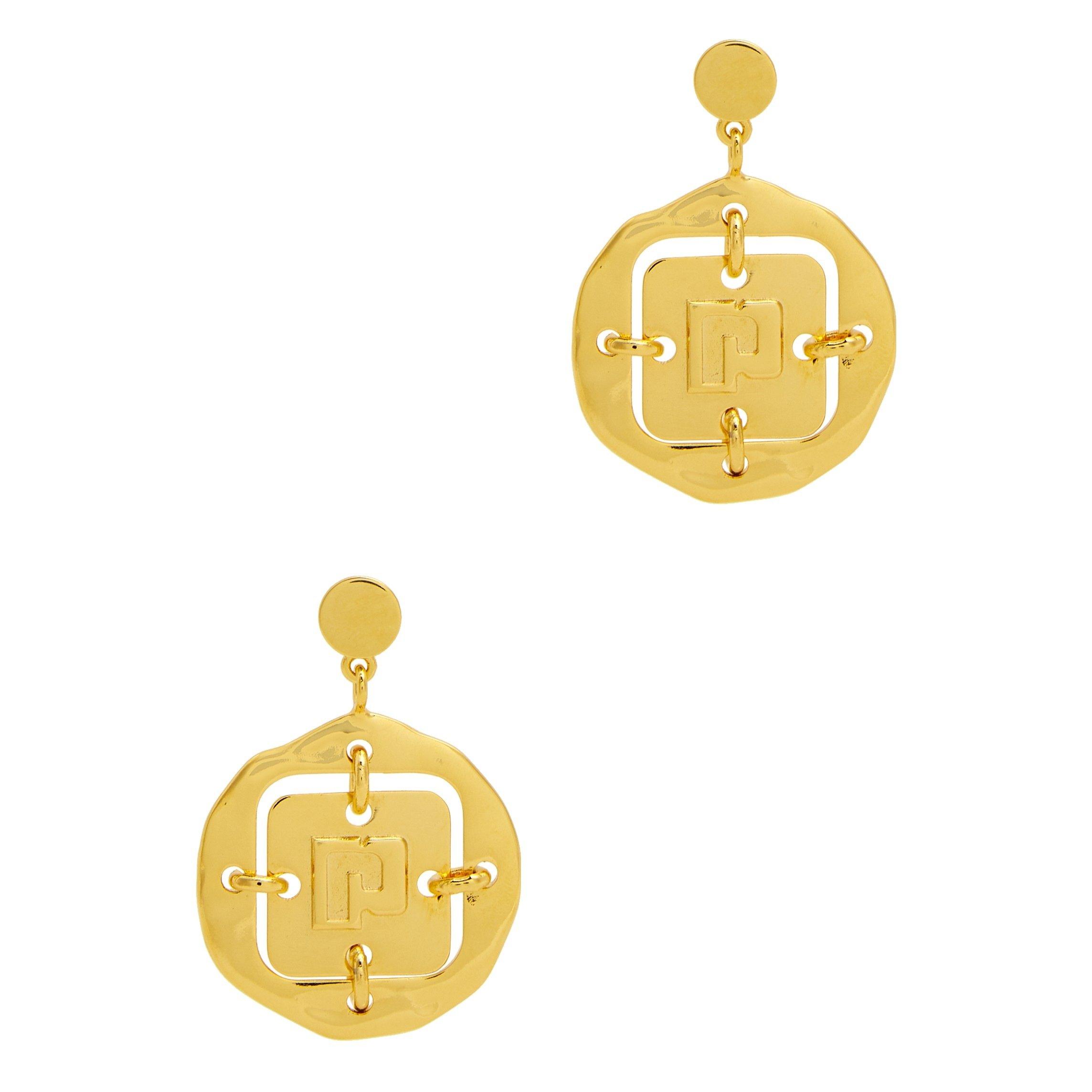 GOLD - Rabanne - MEDALS EARRINGS - 1
