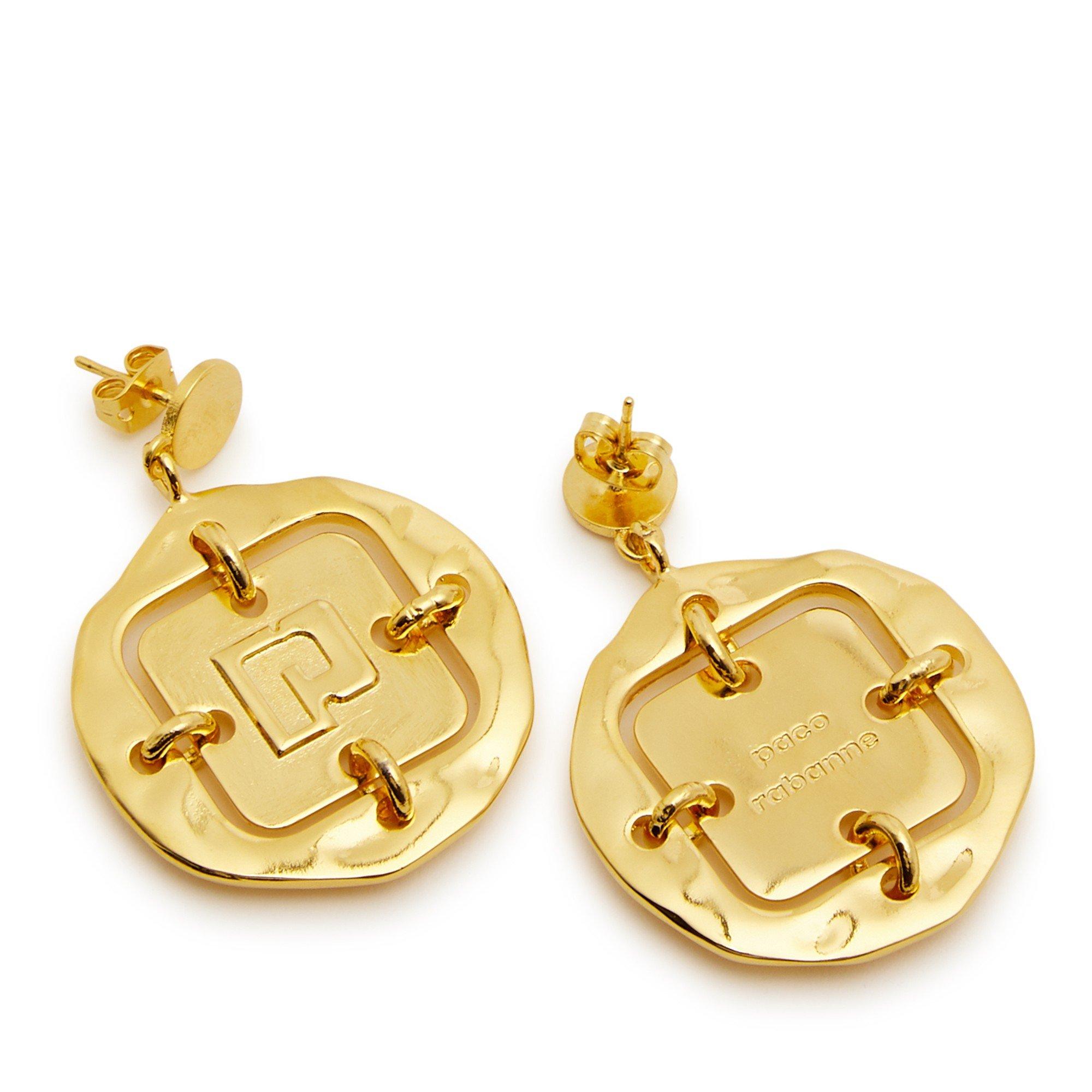 GOLD - Rabanne - MEDALS EARRINGS - 2